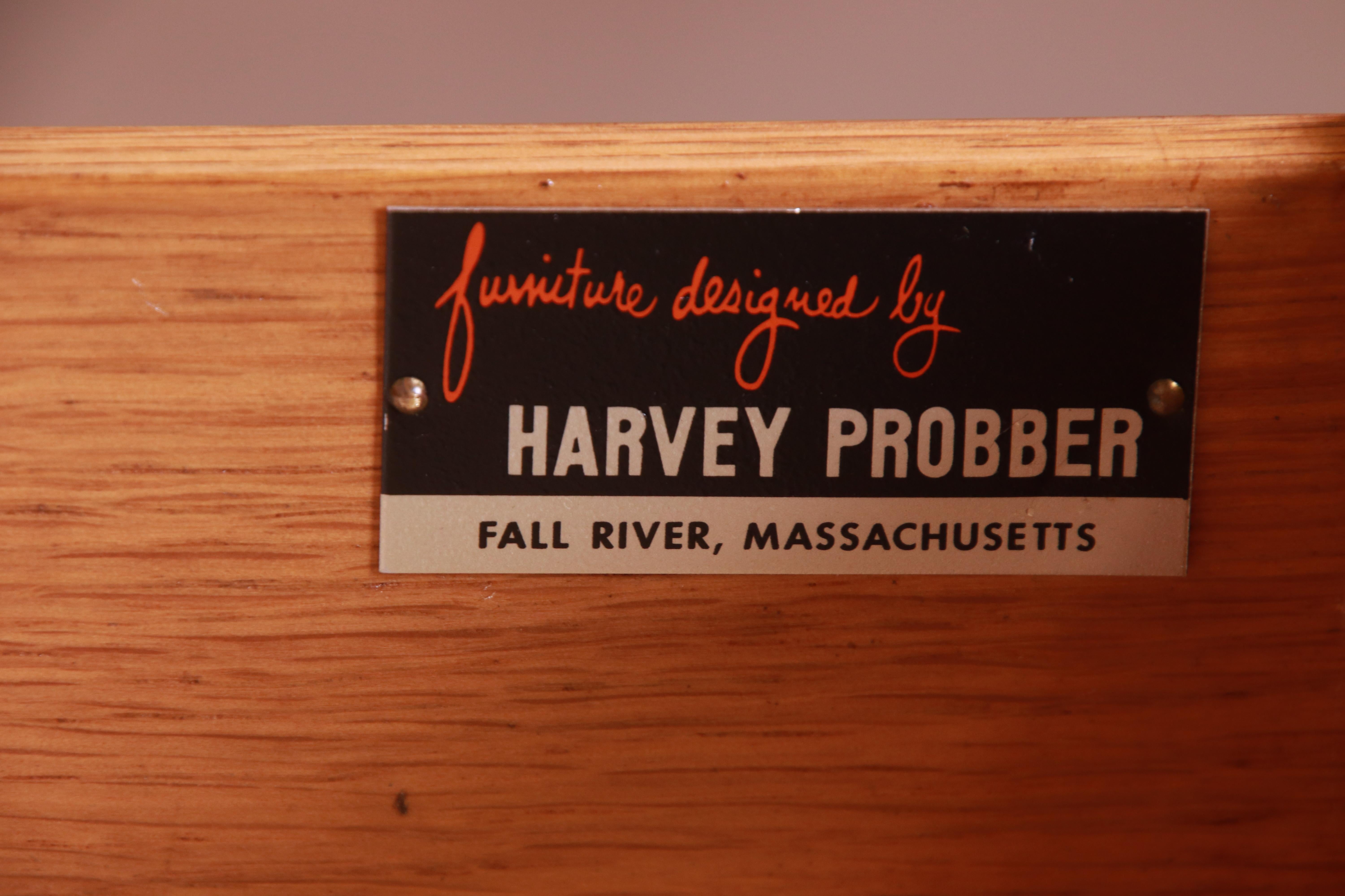Harvey Probber Mid-Century Modern Mahogany Chest of Drawers, Newly Restored 6