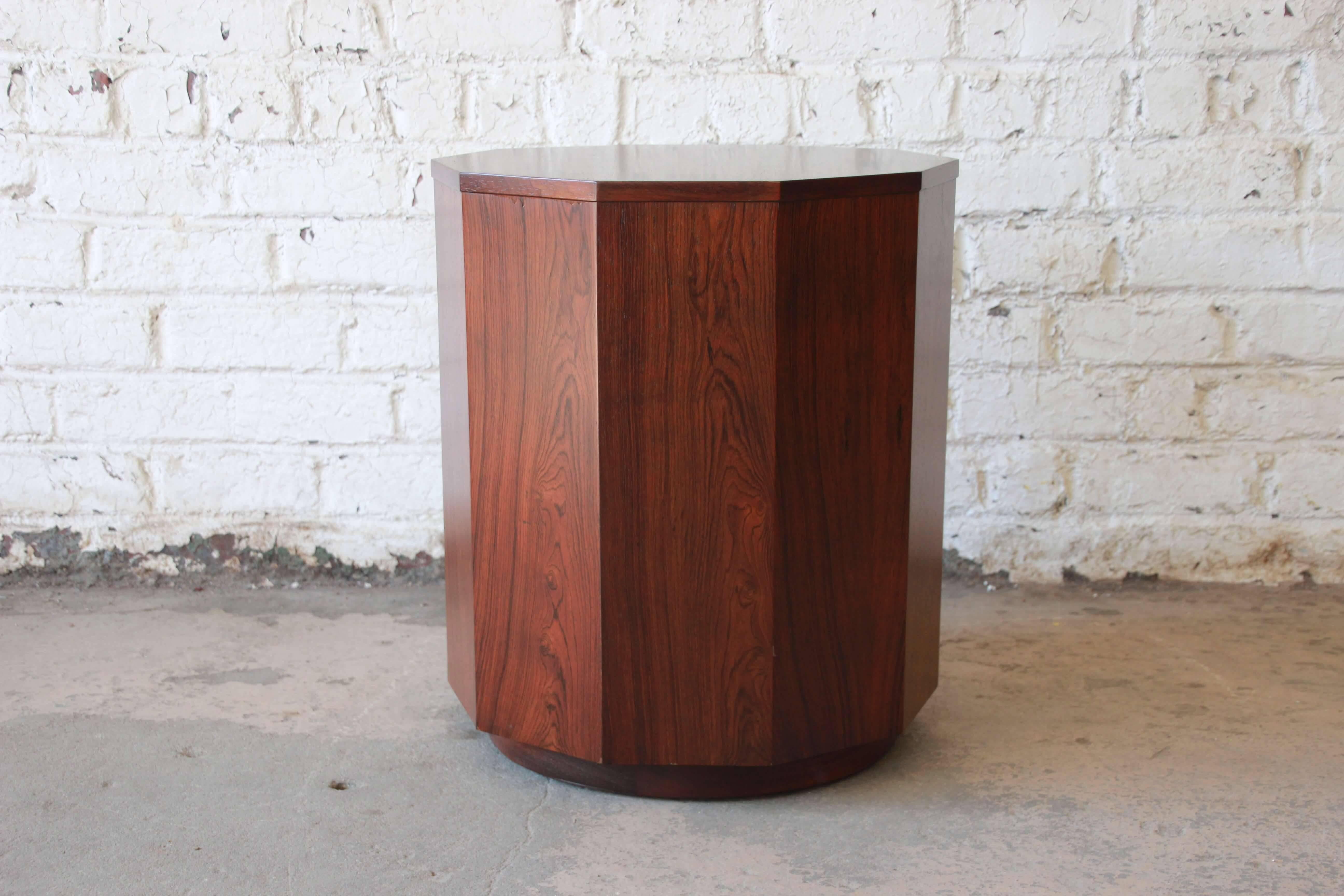 Harvey Probber Mid-Century Modern Rosewood Dry Bar Cabinet 5
