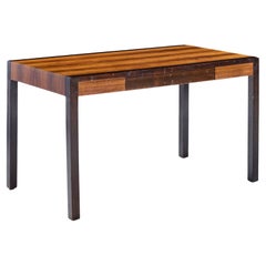 Harvey Probber Mid Century Rosewood and Ebonized Mahogany Writing Desk