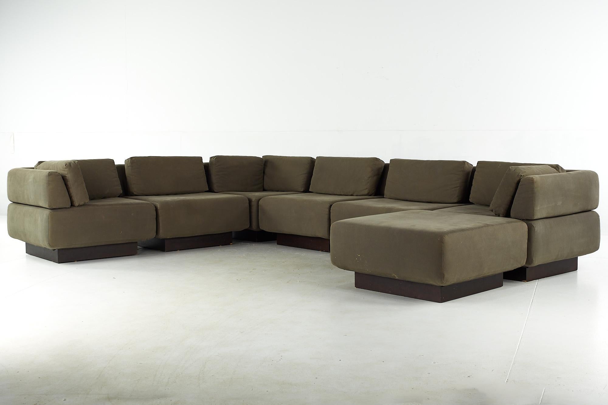 Mid-Century Modern Harvey Probber Midcentury Sectional Sofa For Sale