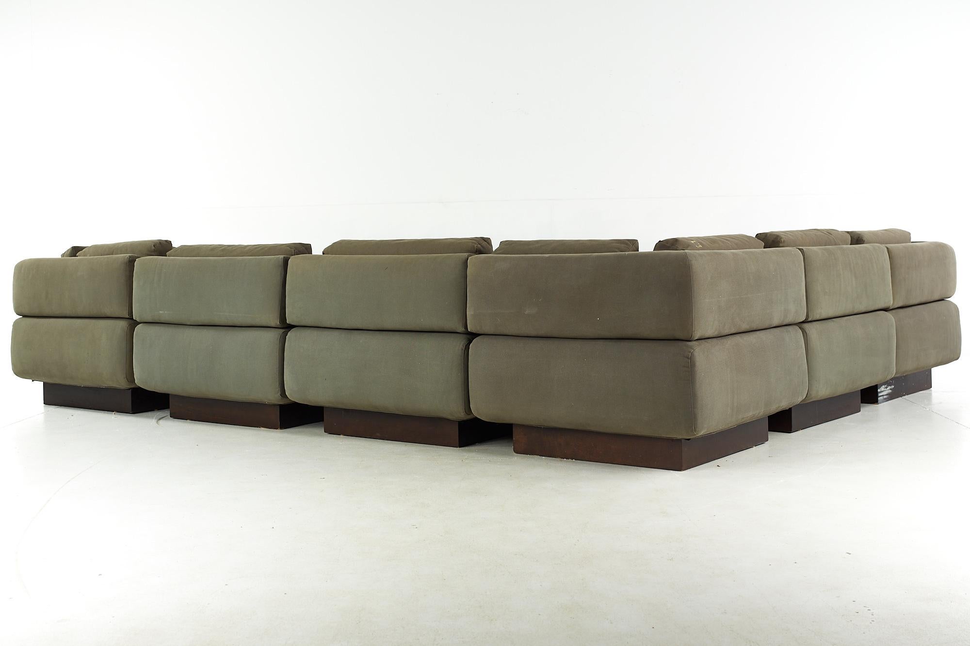 American Harvey Probber Midcentury Sectional Sofa For Sale