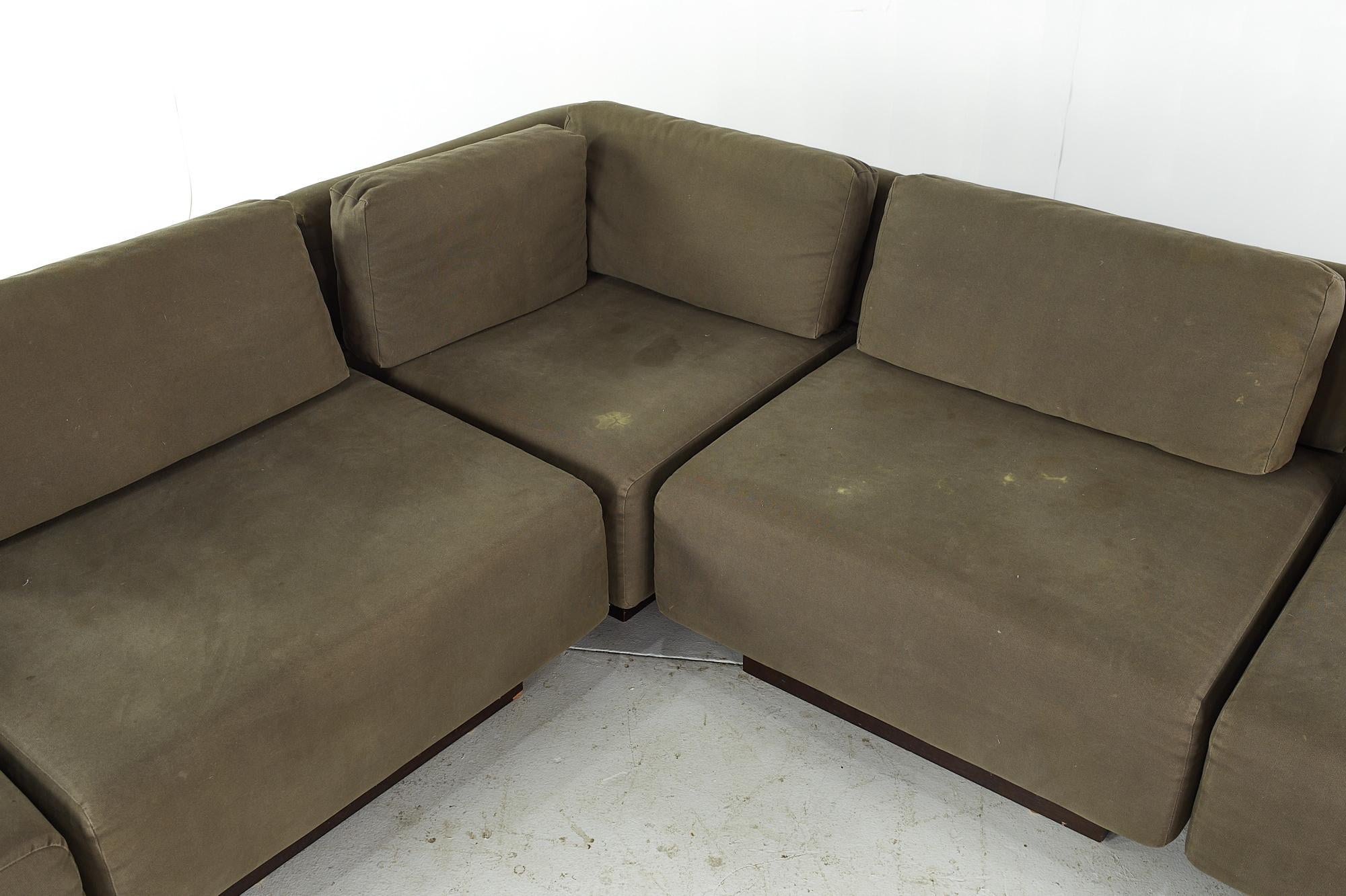 Harvey Probber Midcentury Sectional Sofa For Sale 1