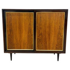Harvey Probber Mid-Century Sliding Door Cabinet