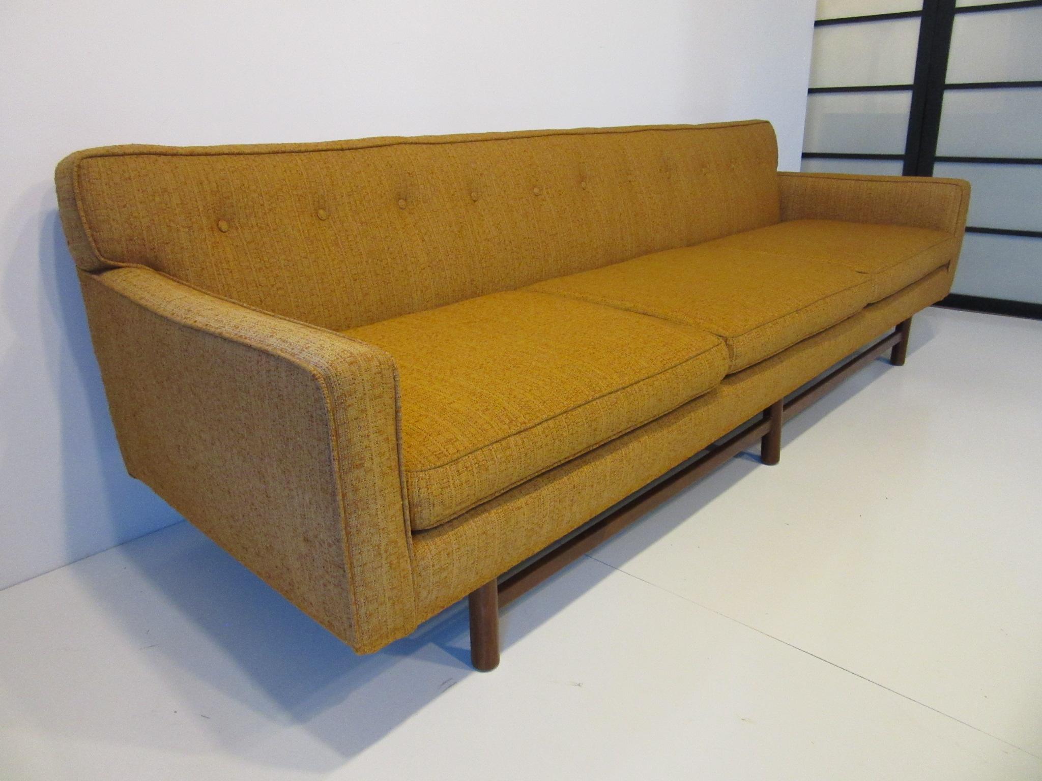 North American Mid Century Sofa in the style of Harvey Probber