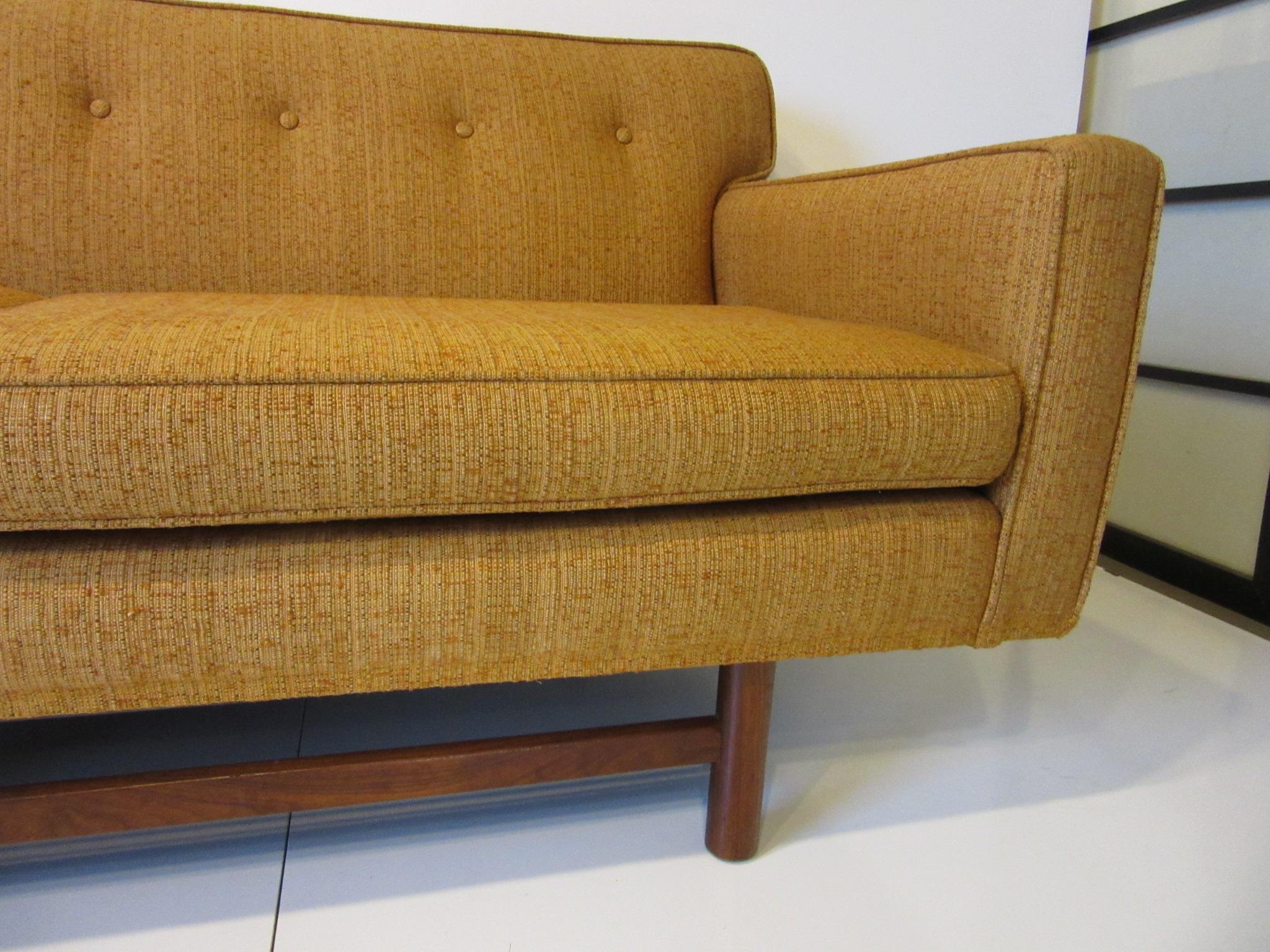 20th Century Mid Century Sofa in the style of Harvey Probber