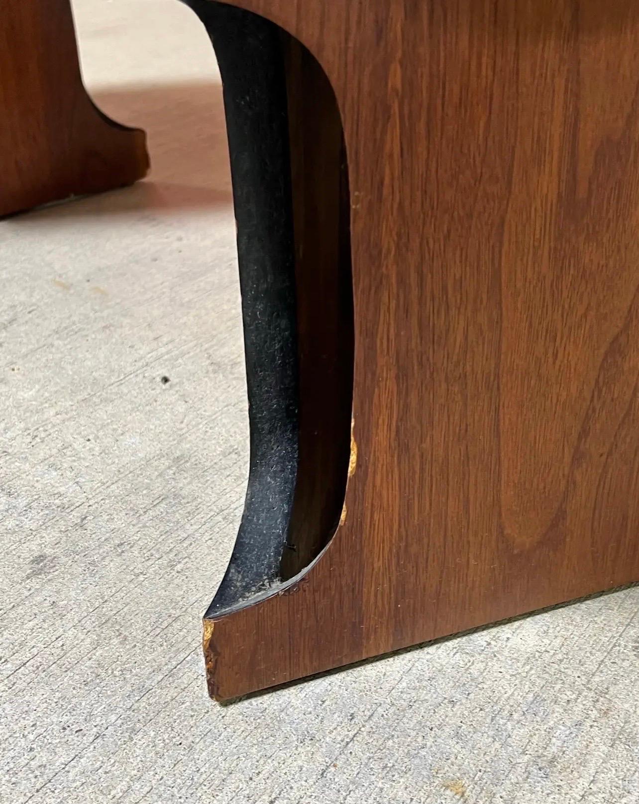 Harvey Probber Mid Century Terrazzo Top Hexagon Side Tables - a Pair 5
