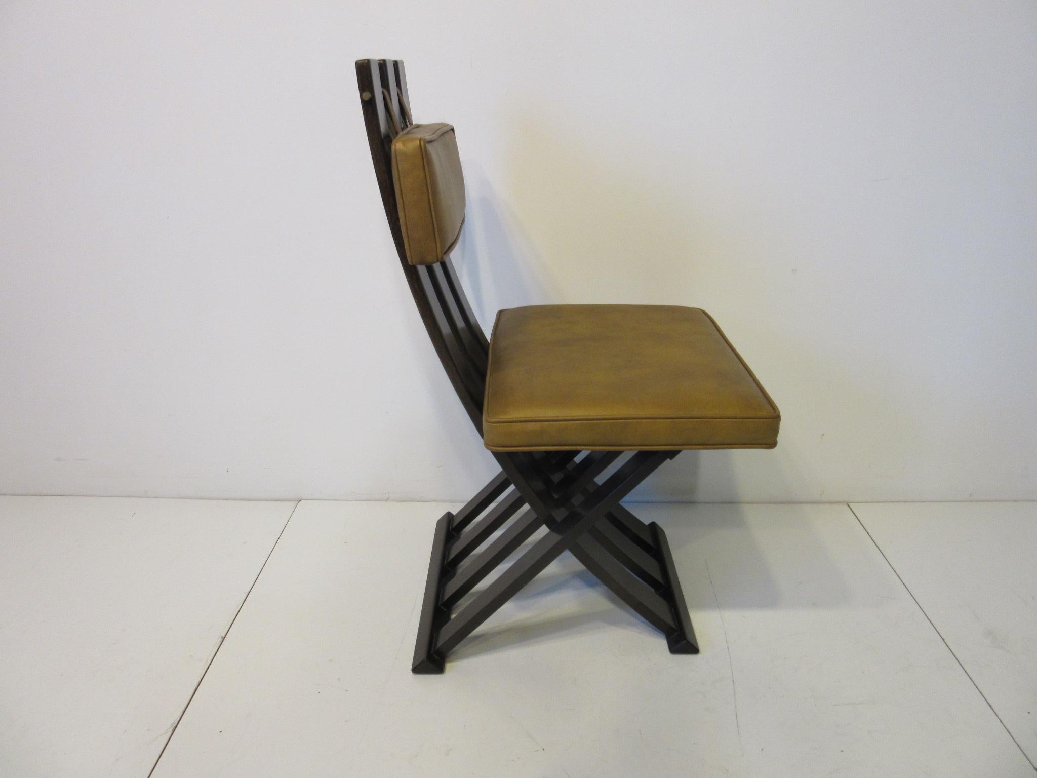 American Harvey Probber Midcentury X Dining Chairs