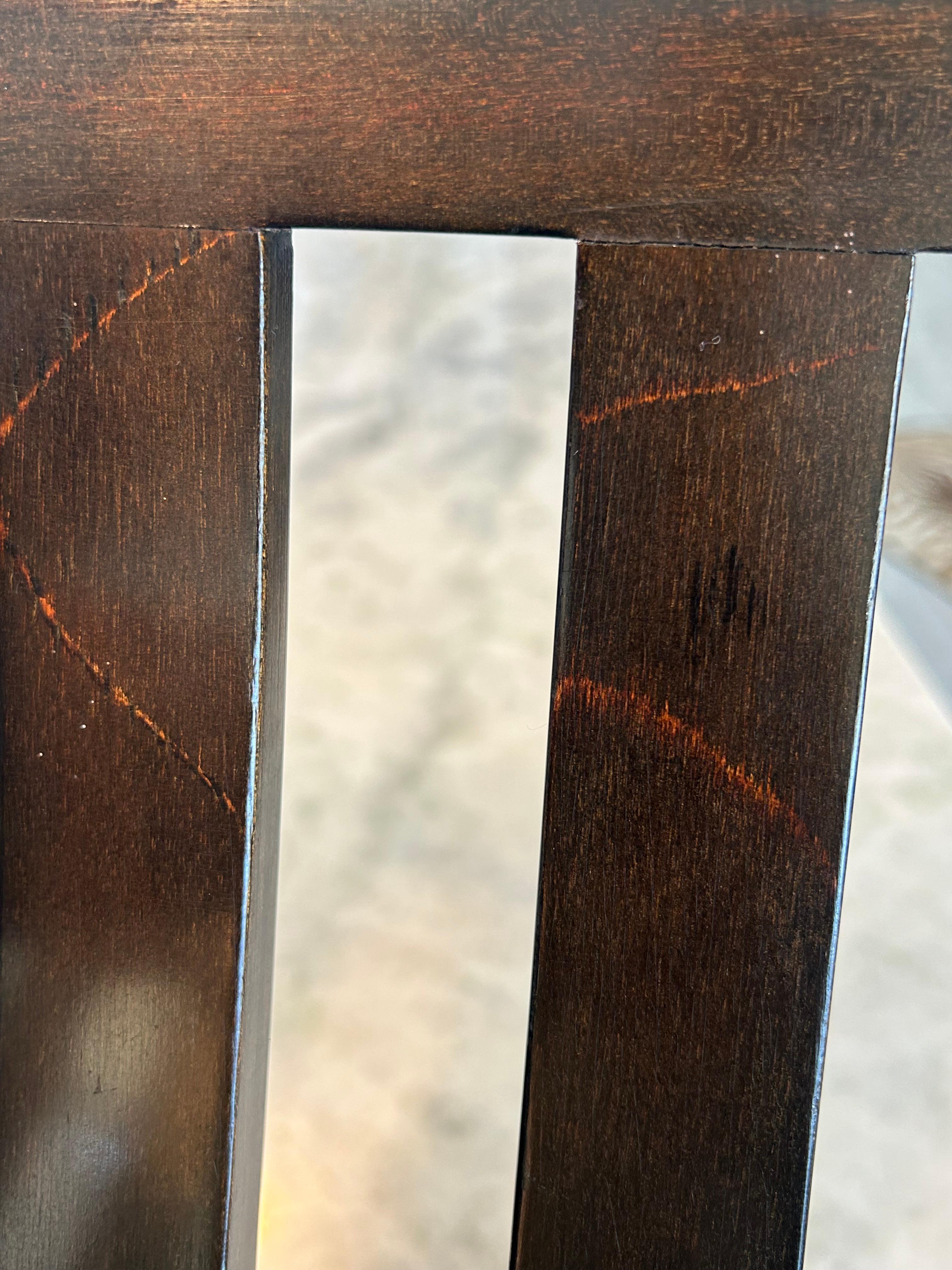 Harvey Probber  modèle 1216 table en acajou avec plateau en travertin en vente 3