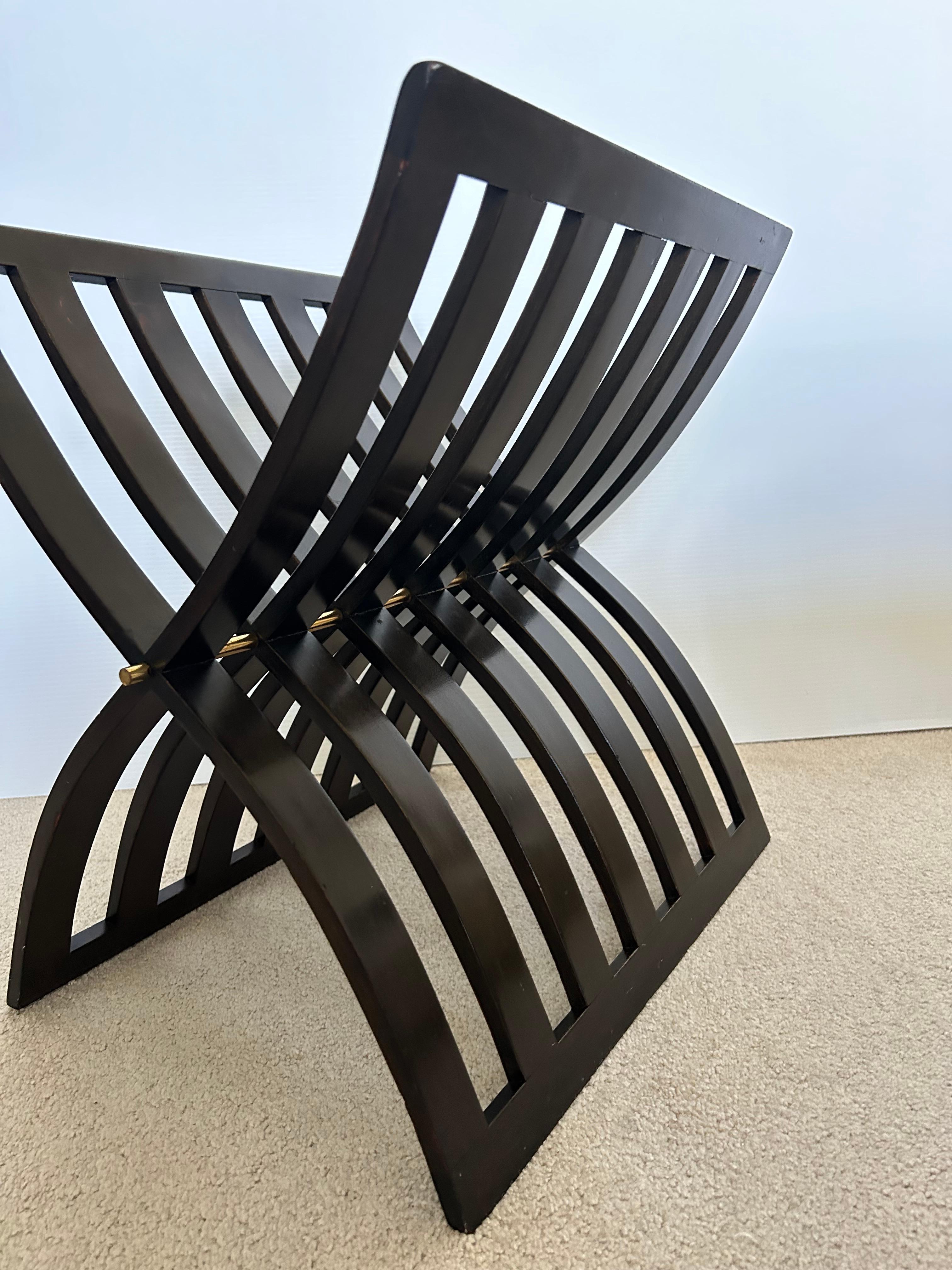 Harvey Probber  modèle 1216 table en acajou avec plateau en travertin en vente 1