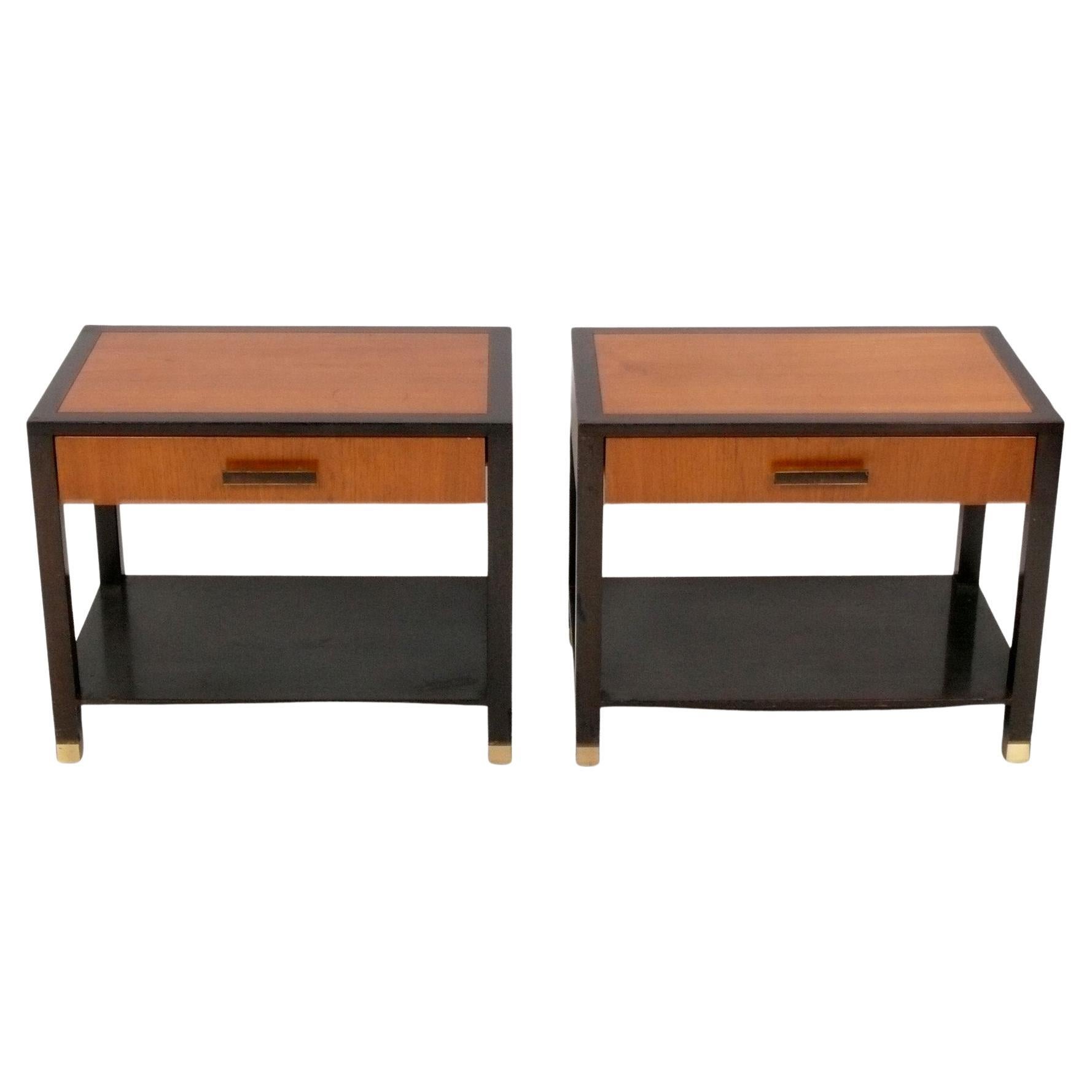 Harvey Probber Nightstands or End Tables Refinished 