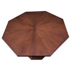 Harvey Probber Octagon Pedestal Dining Table