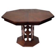 Harvey Probber Octagon Pedestal Dining Table