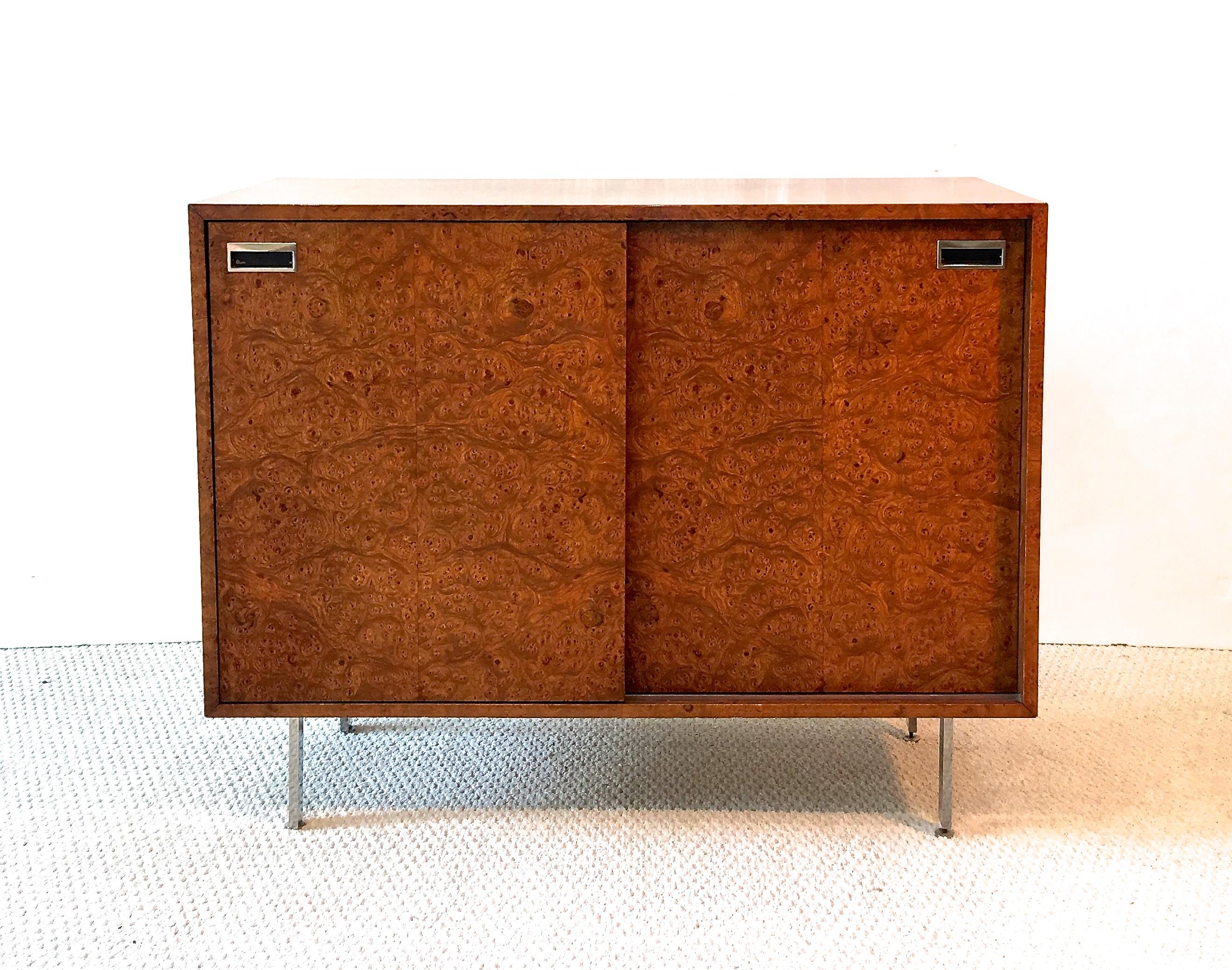 Harvey Probber Olive Burl Cabinet of Drawers 6