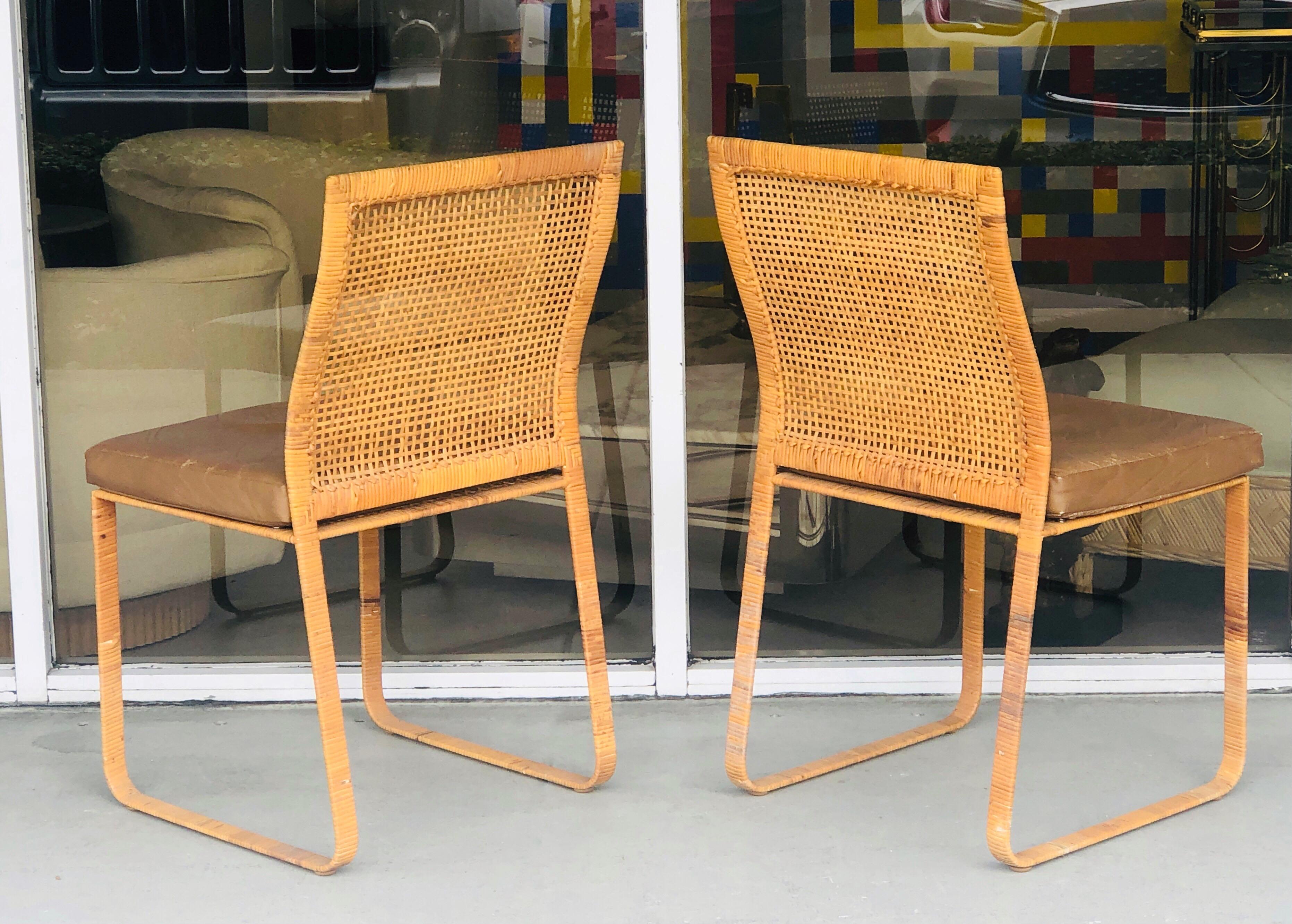 Harvey Probber Pair of Chairs, Artisan Collection, 1970s In Good Condition For Sale In Miami, FL