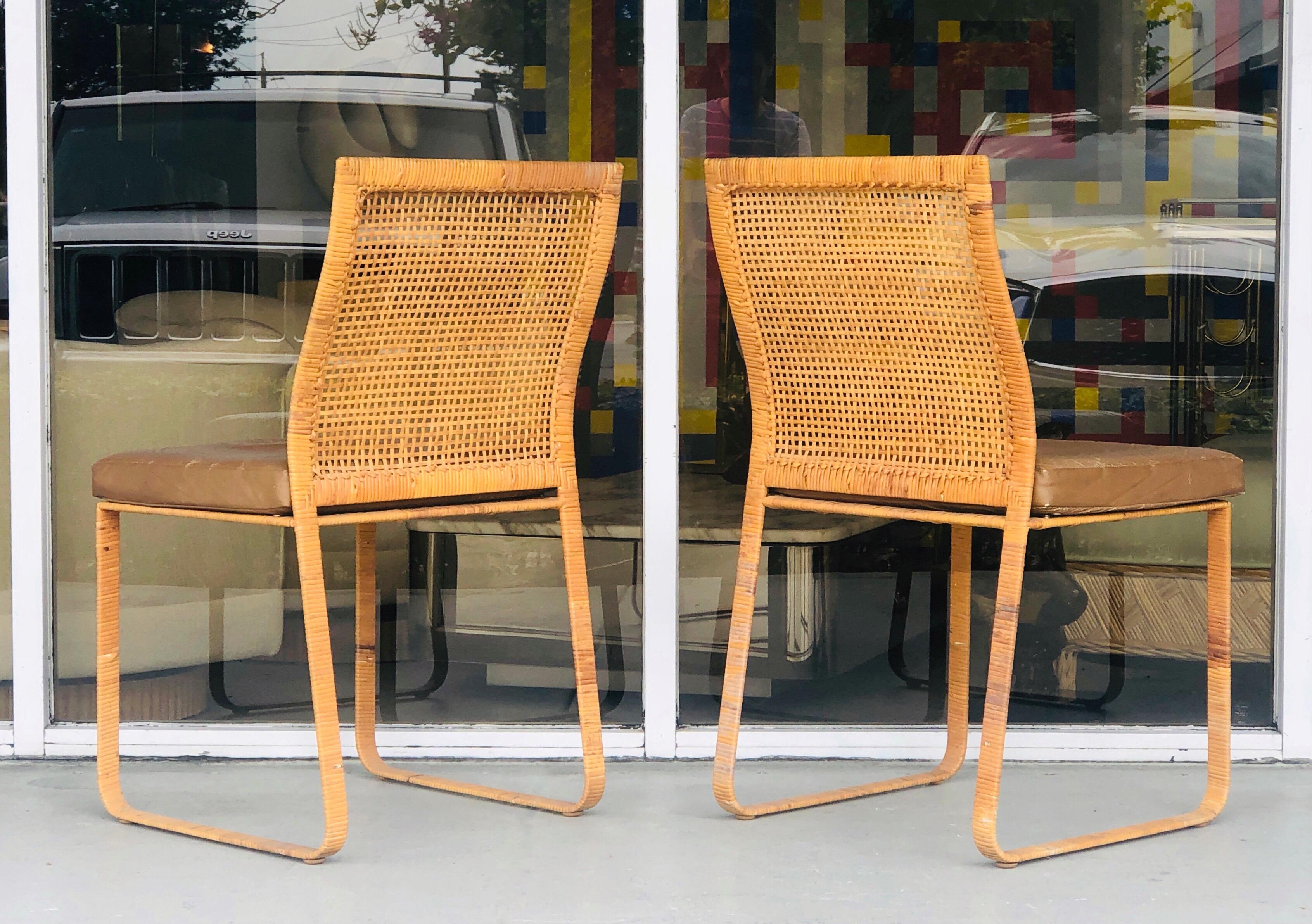 Harvey Probber Pair of Chairs, Artisan Collection, 1970s For Sale 1