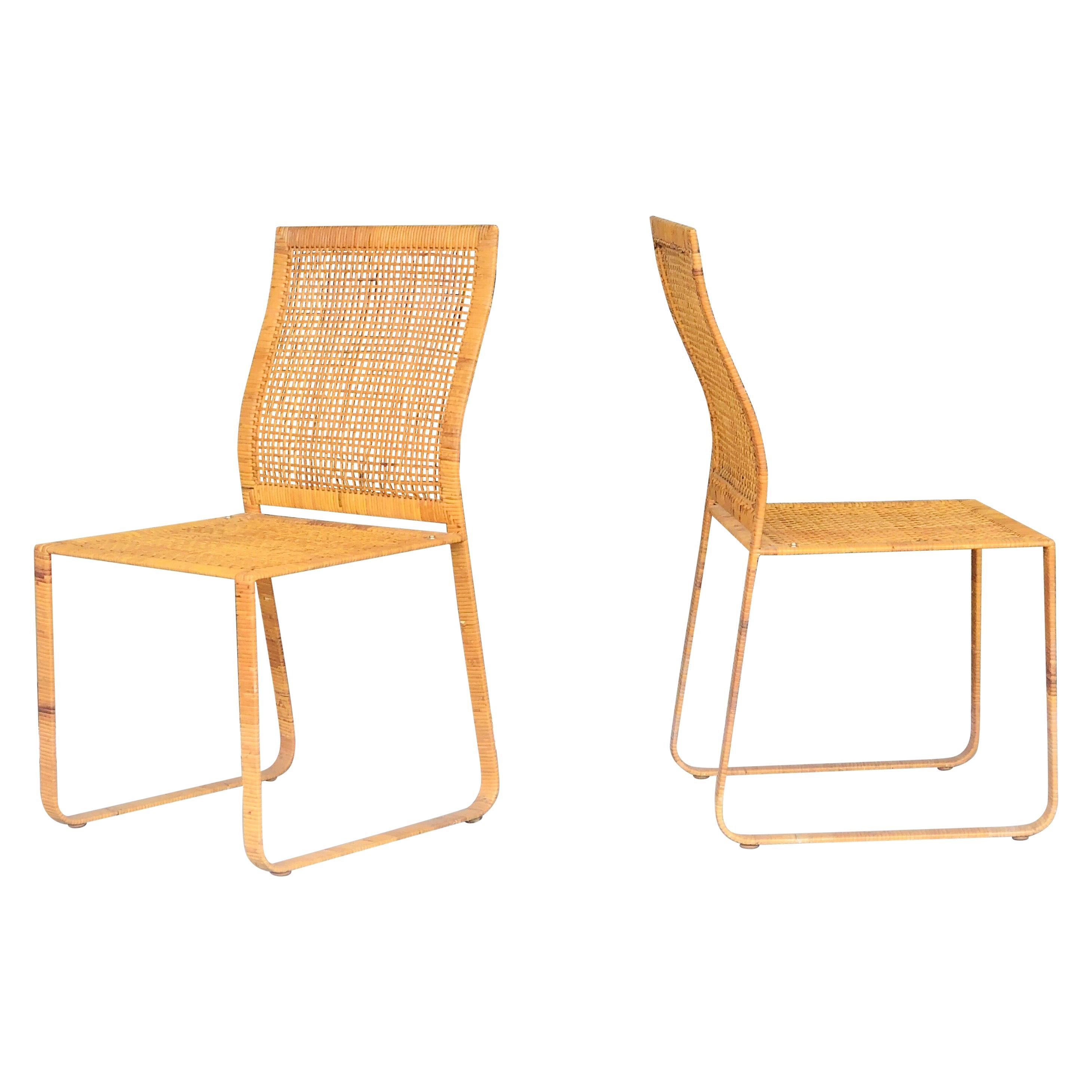 Harvey Probber Pair of Chairs, Artisan Collection, 1970s