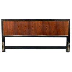 Harvey Probber Rosewood and Mahogany Headboard