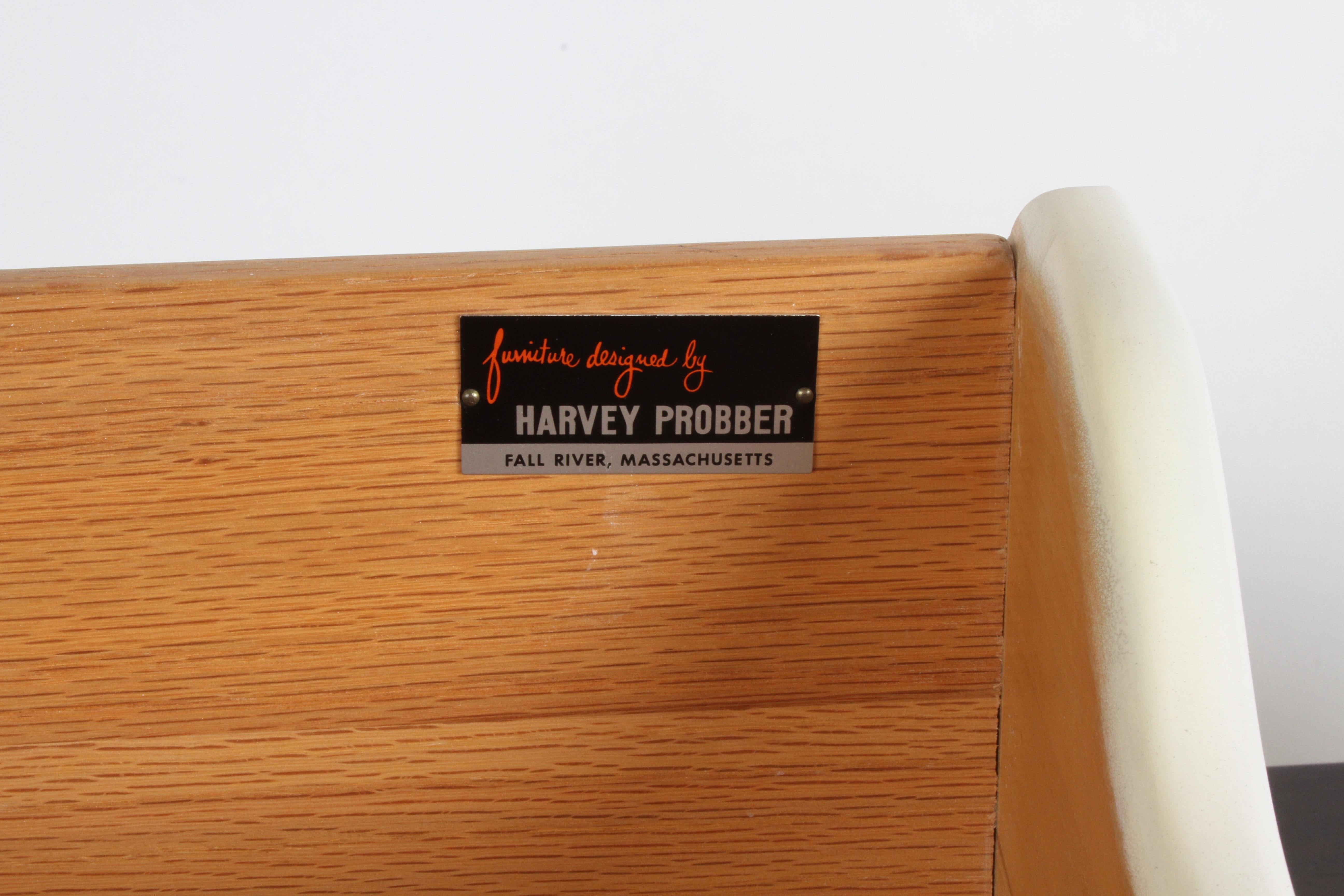 Harvey Probber Rosewood, Brass and Mahogany Dresser 6