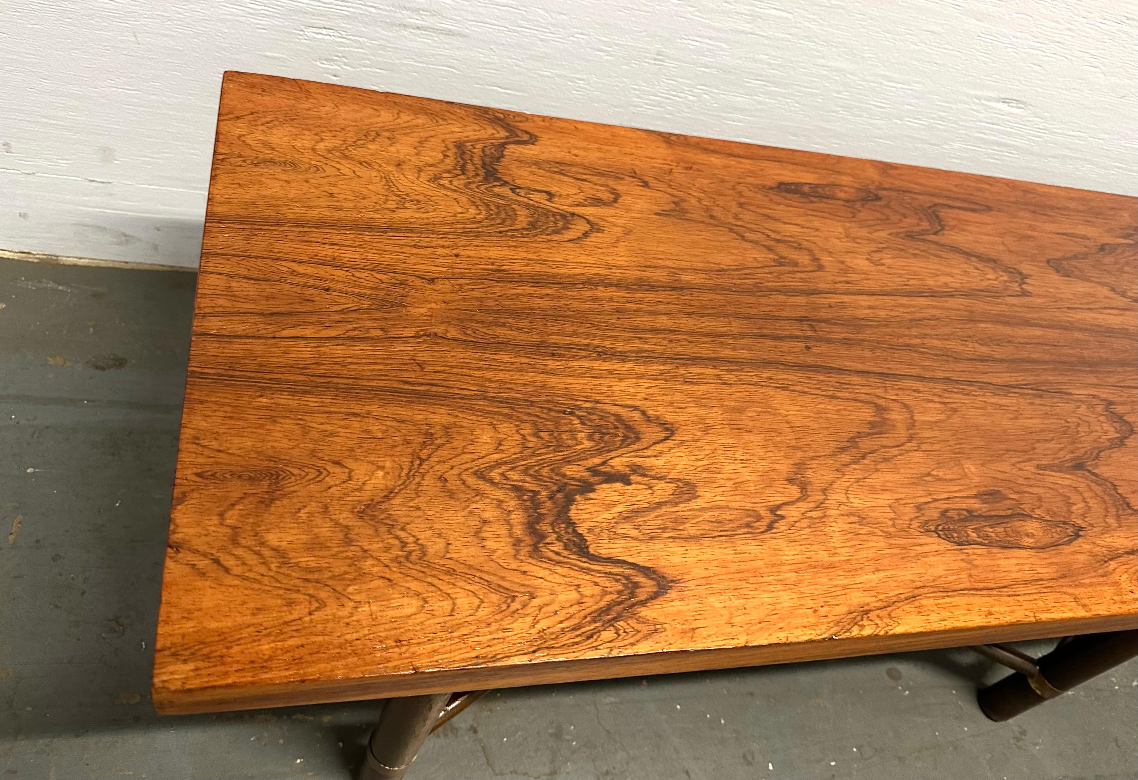 Harvey Probber Rosewood Coffee Table Bench For Sale 3