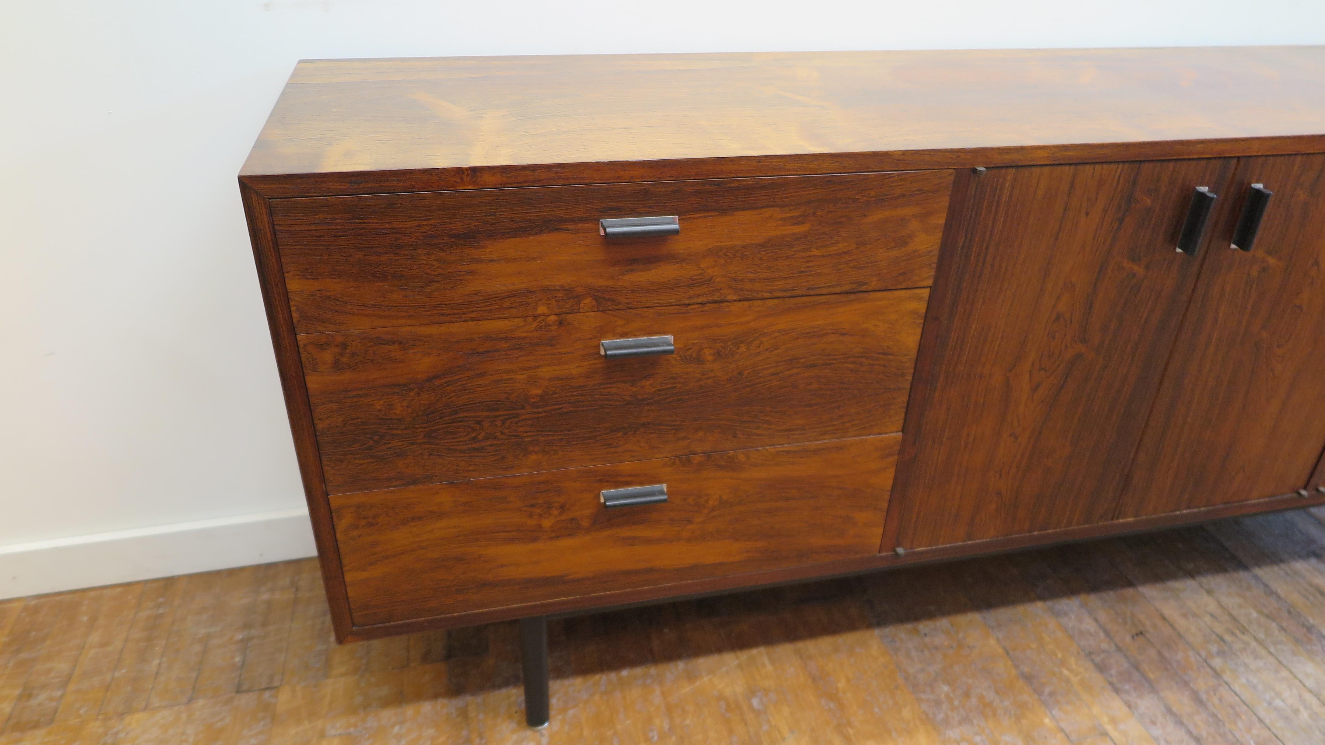 American Harvey Probber Rosewood Sideboard