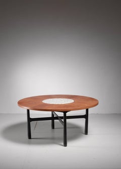 Harvey Probber Round Coffee Table, USA, 1960s
