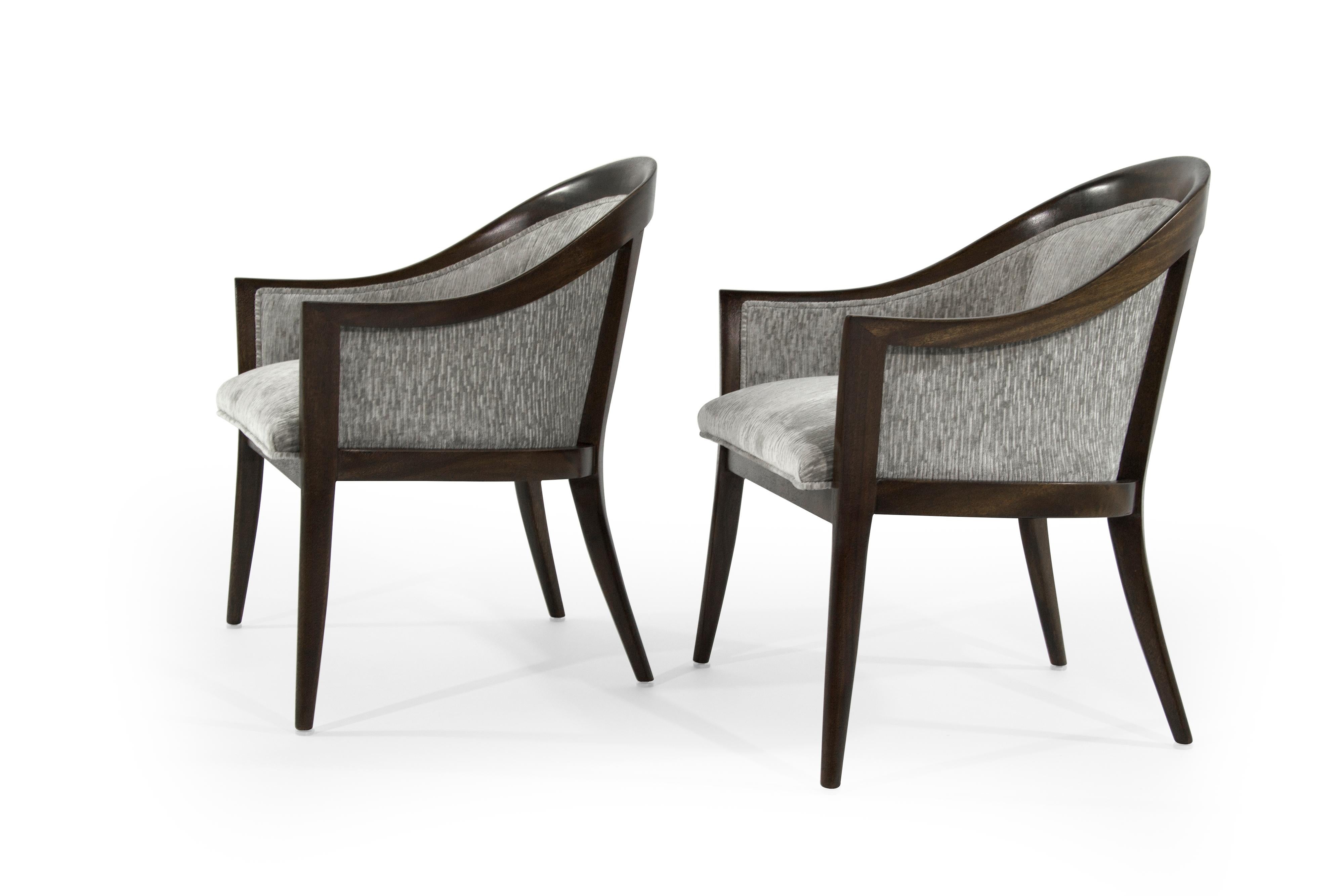 Mid-Century Modern Harvey Probber Saber Leg Lounge Chairs, 1950s