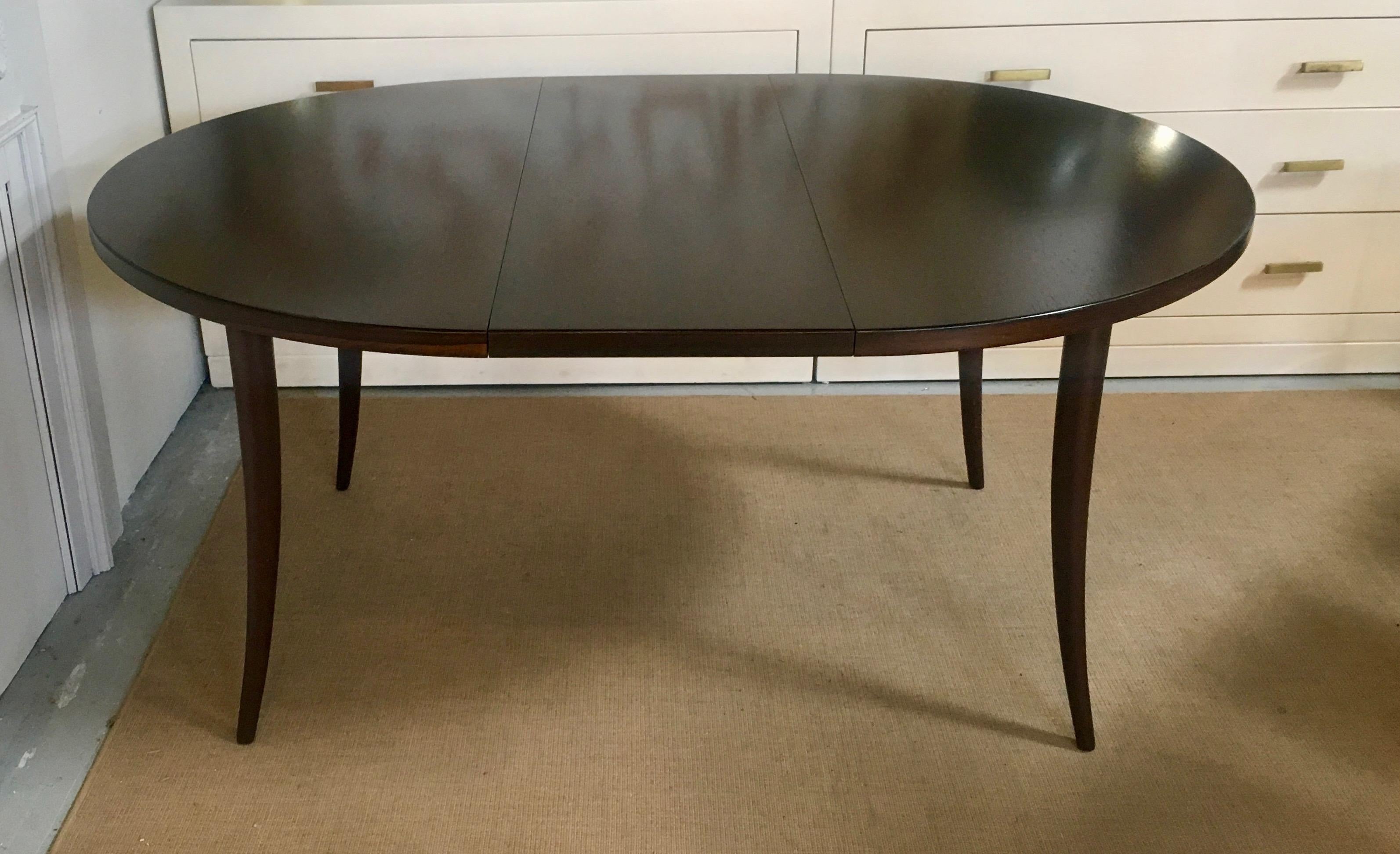 Harvey Probber Saber Legs Dining Table In Good Condition In Stamford, CT