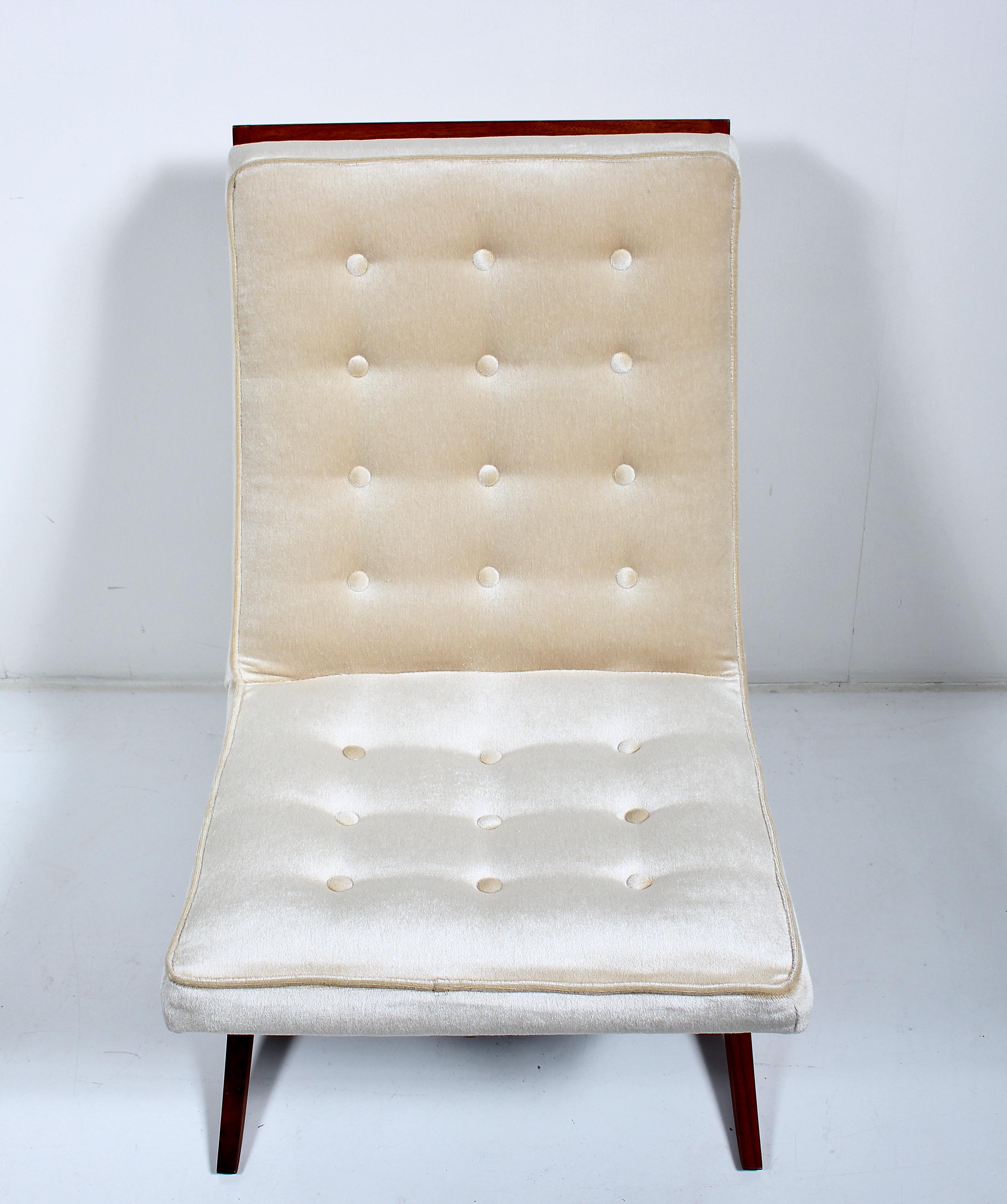 Harvey Probber Scissor Slipper Lounge Chair, 1960's For Sale 3