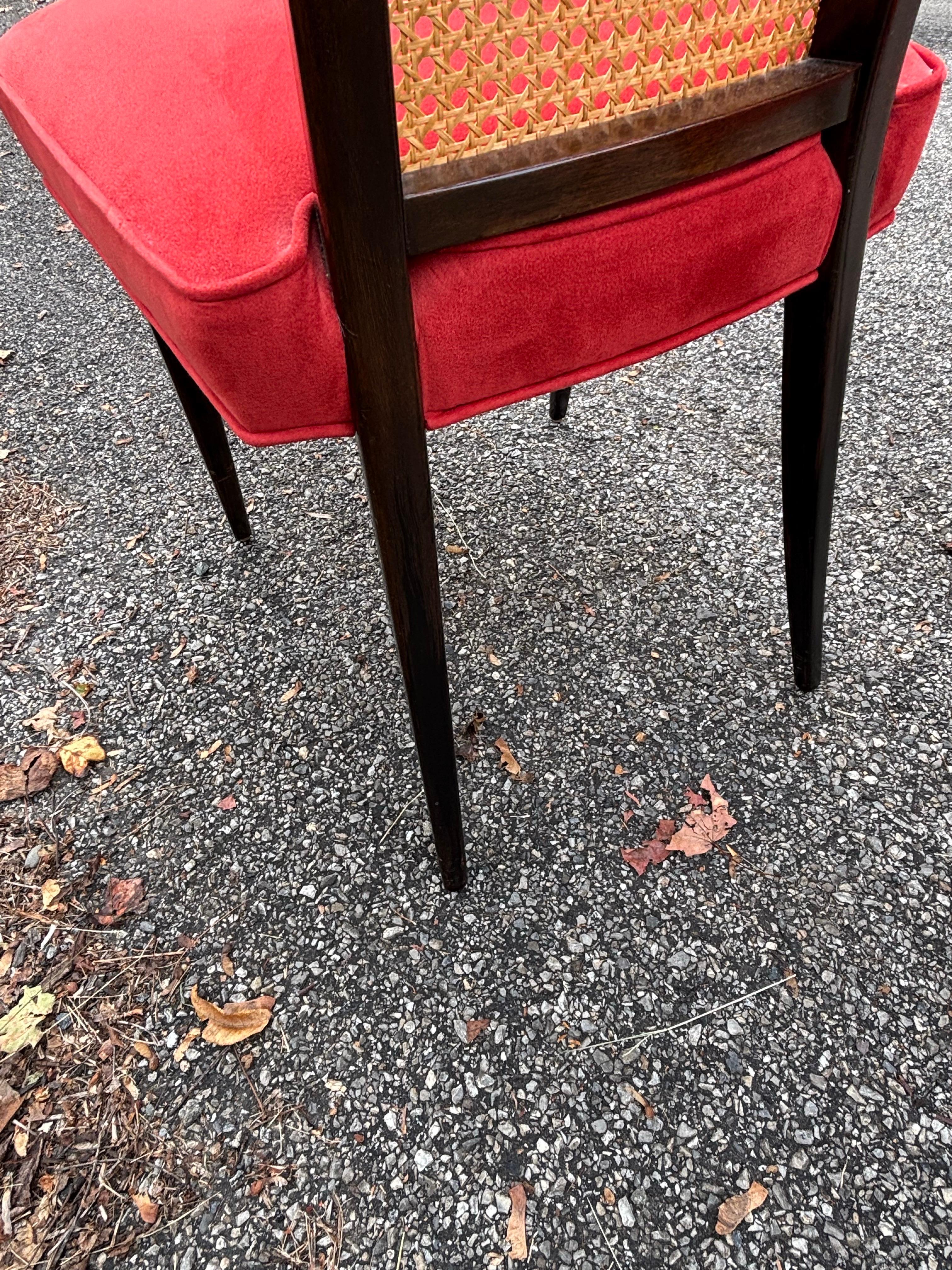 Harvey Probber Juego De 6 Sillas De Comedor Moderno de mediados de siglo en venta