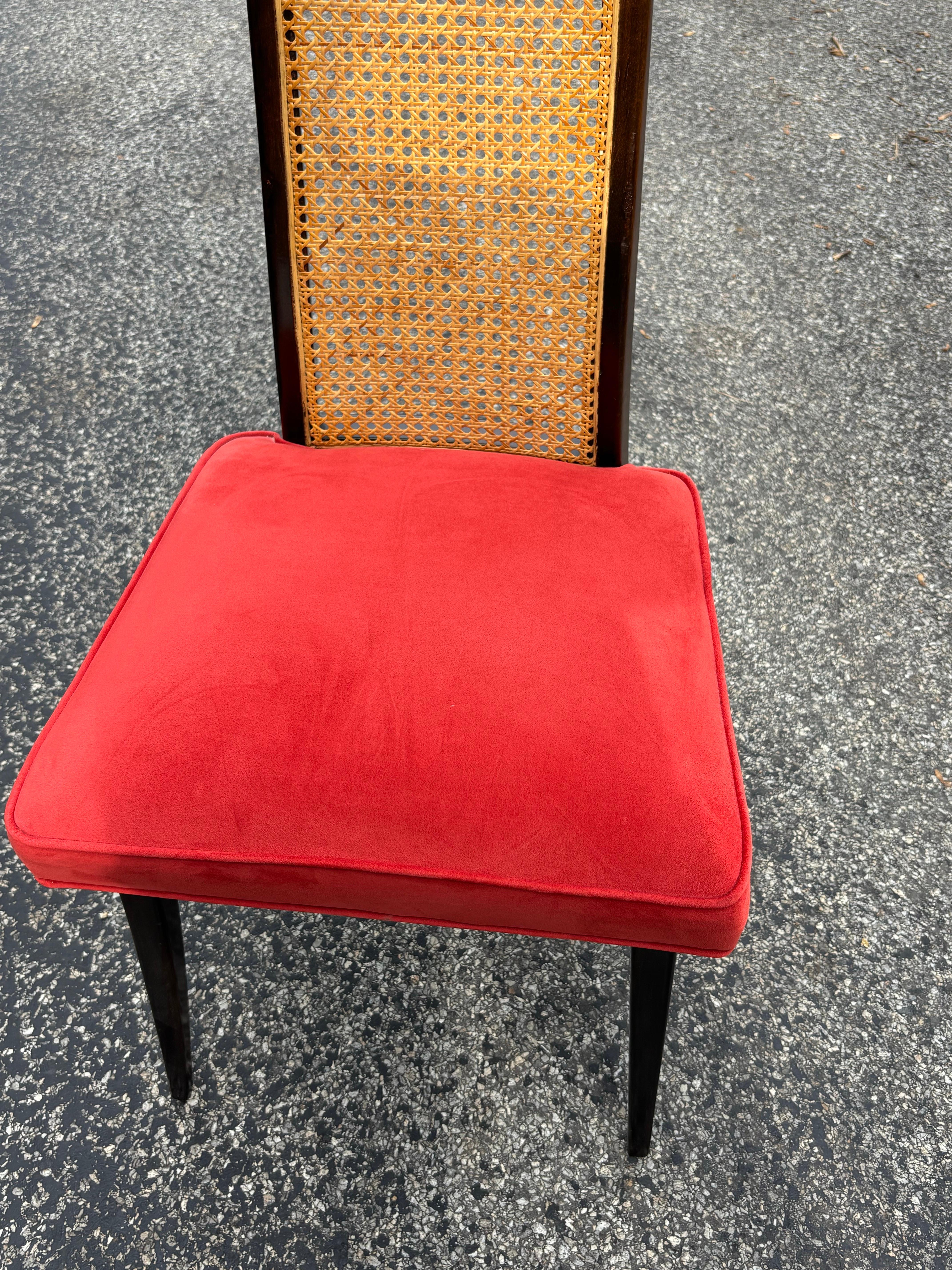 Harvey Probber Juego De 6 Sillas De Comedor Carpintería en venta