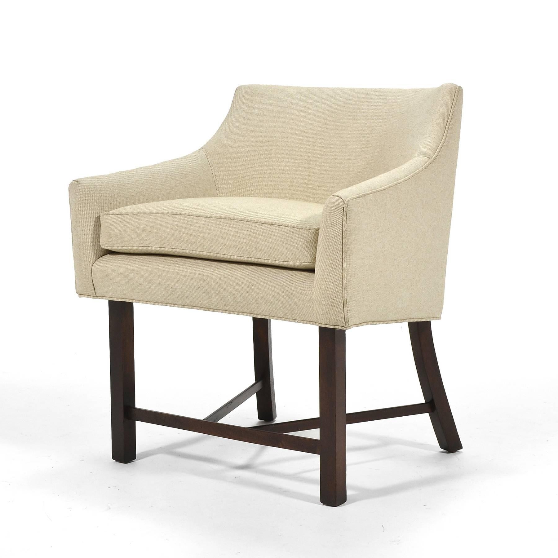 Mid-Century Modern Harvey Probber Set of Three Armchairs For Sale