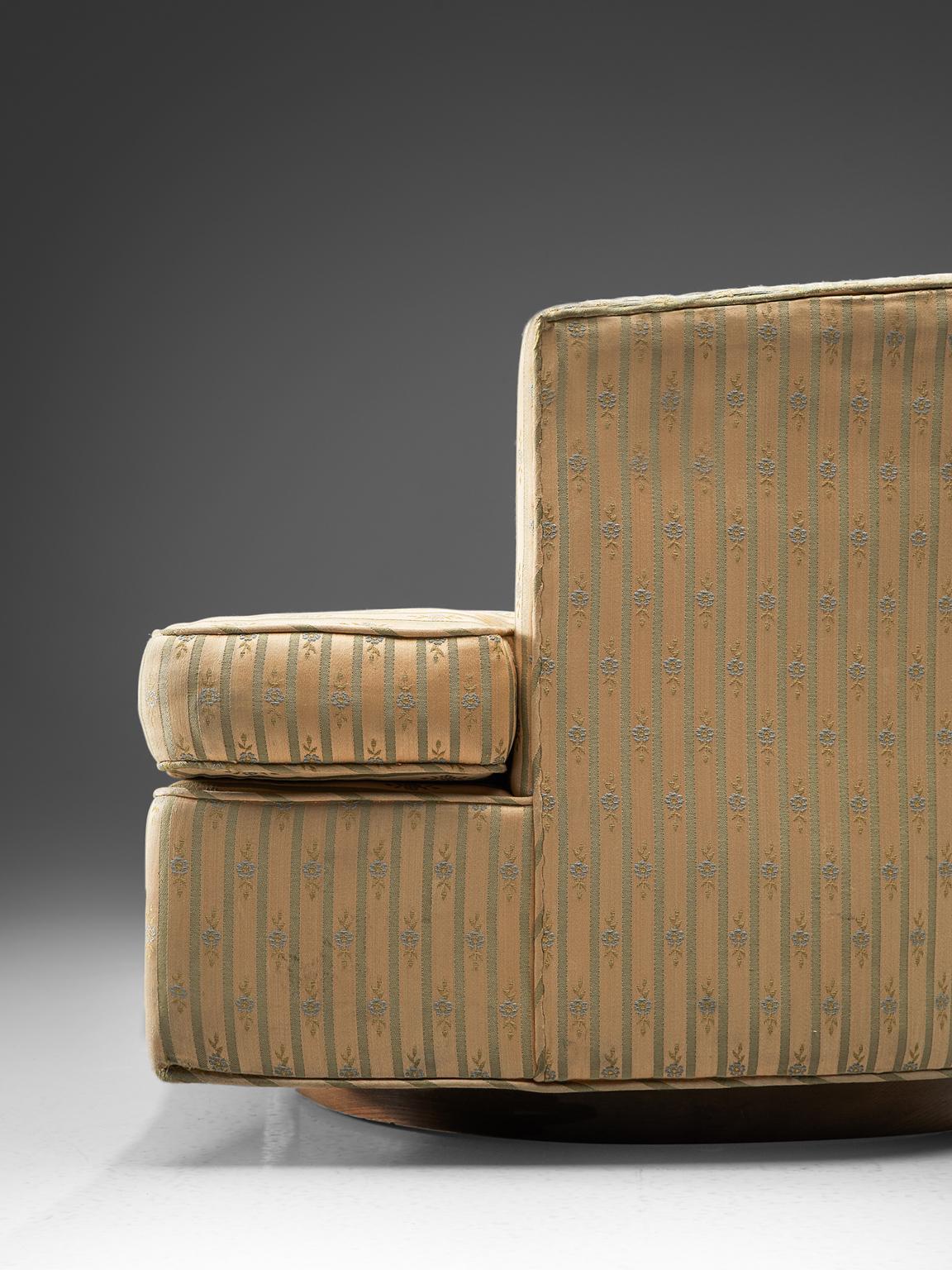 Mid-20th Century Harvey Probber Set of Two Swivel Chairs