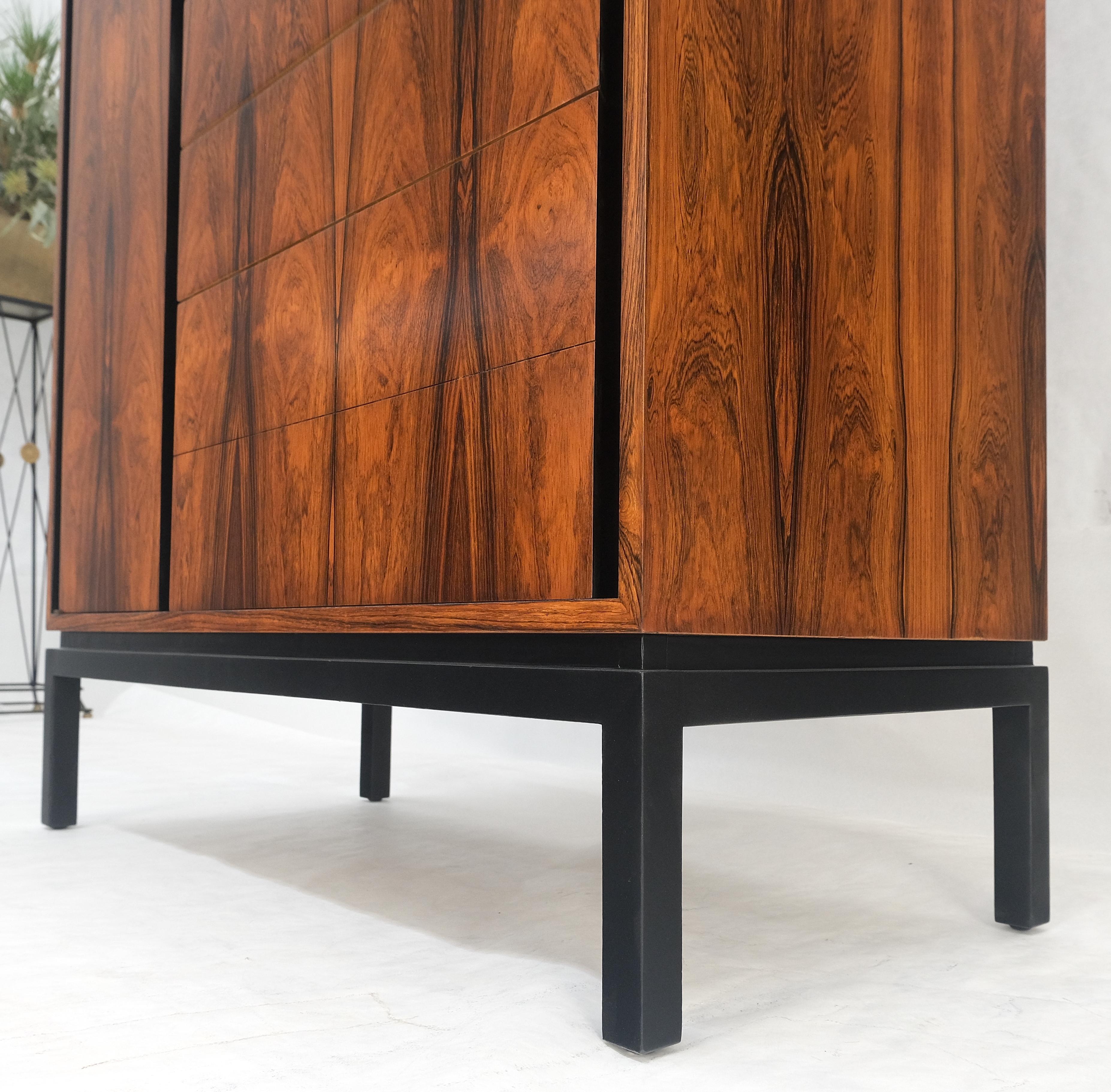Harvey Probber, comò laterale in stile chifforobe, splendido cassettone in palissandro MINT in vendita 5