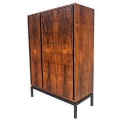 Vintage Harvey Probber Side by Side Chifforobe Style Gorgeous Rosewood Dresser MINT