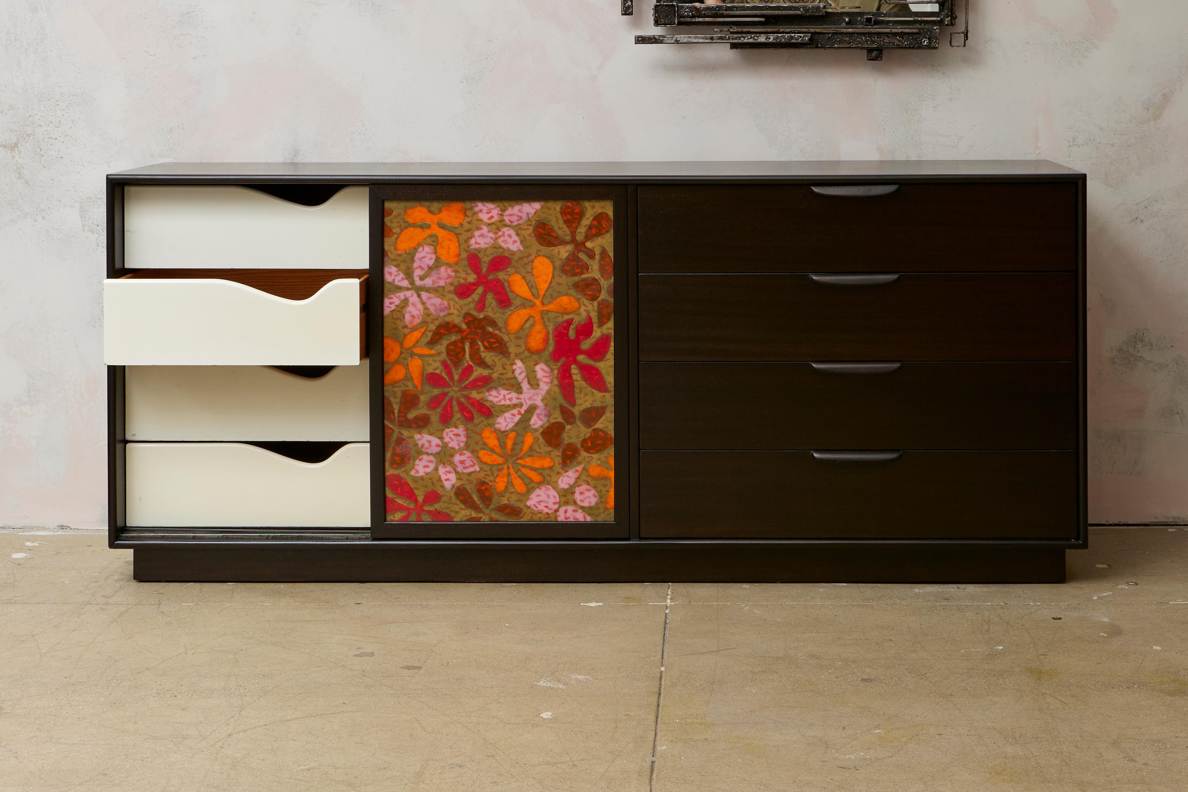 Mid-Century Modern Harvey Probber Sideboard Cabinet, 1970's For Sale