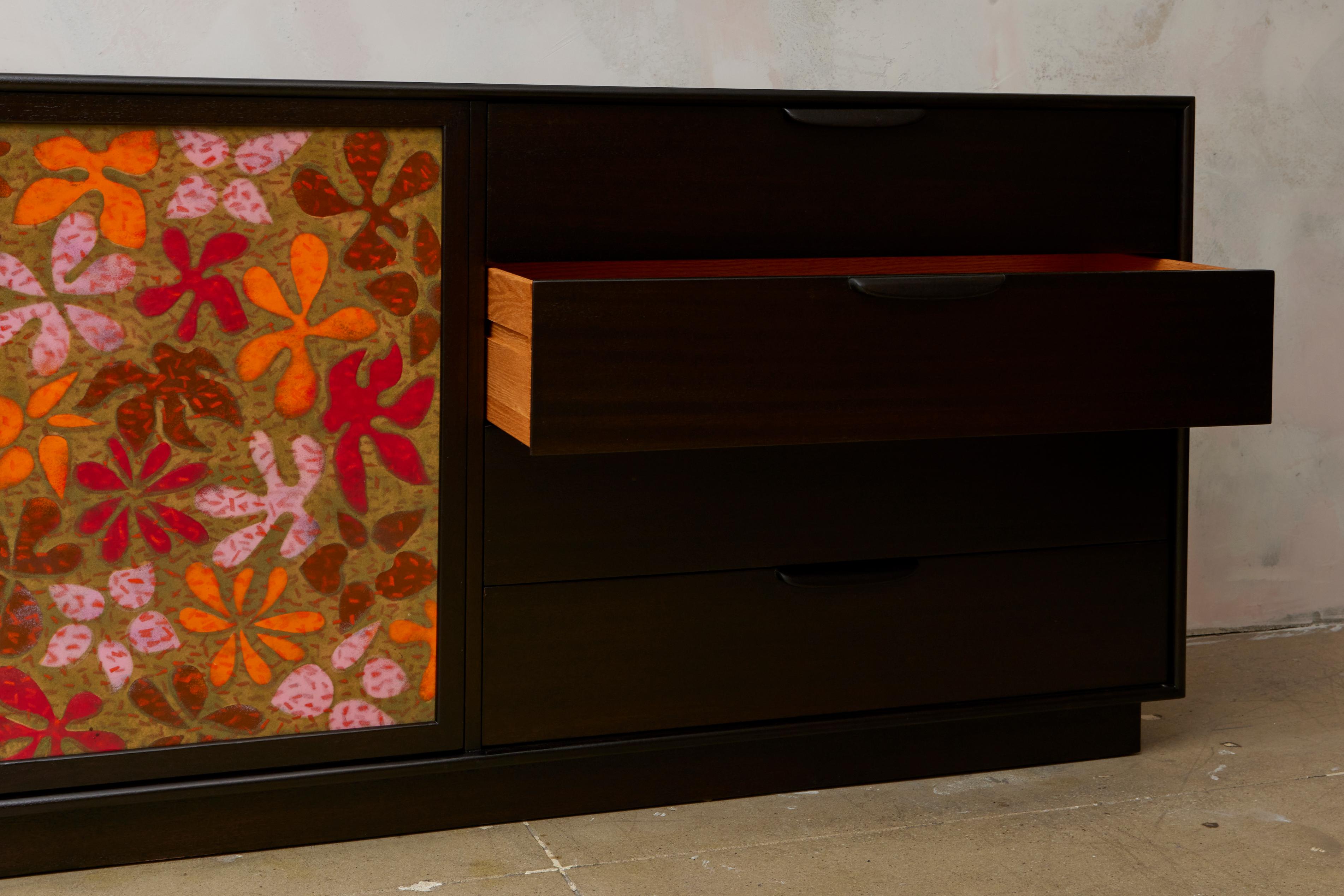 20th Century Harvey Probber Sideboard Cabinet, 1970's For Sale