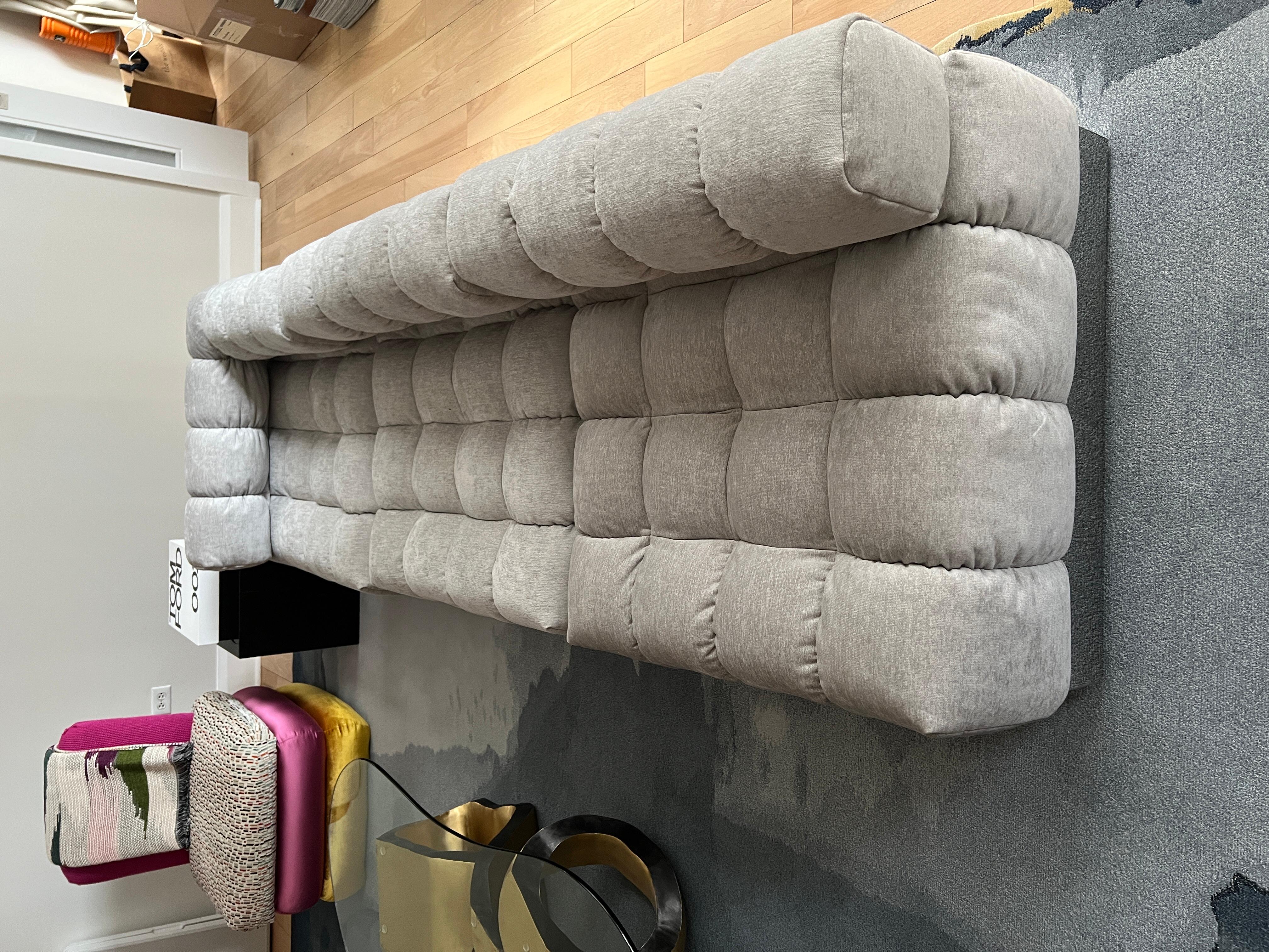 Contemporary Harvey Probber  Six Pieces Deep Tuft Modular Sofa in Stock