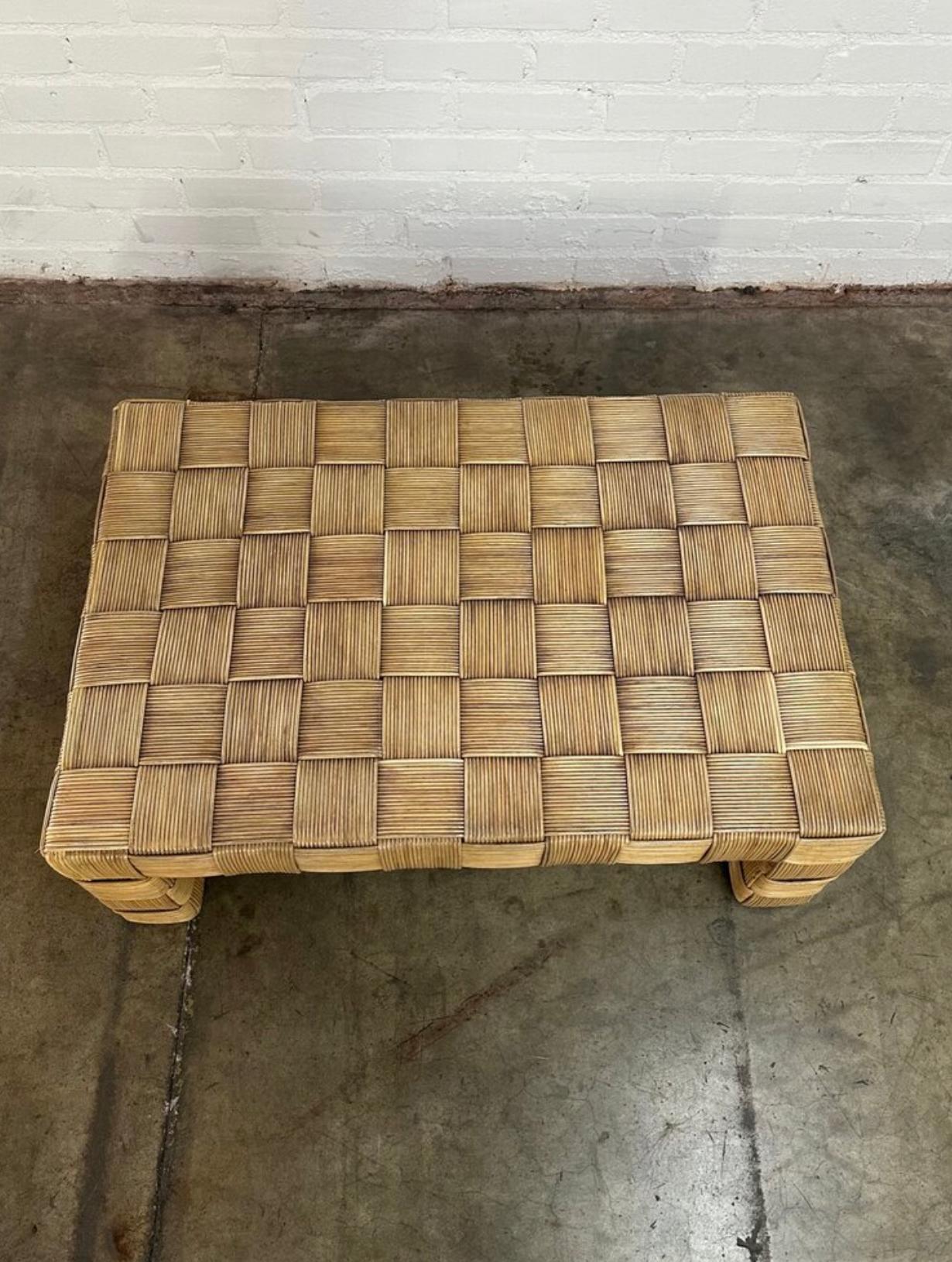 Bohemian Harvey Probber style coffee table For Sale