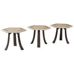 Harvey Probber Terrazzo Side Tables