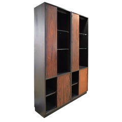 Harvey Probber "Trophy Cabinet" in Mahogany and Brazilian Rosewood, 1950s