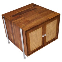 Harvey Probber Nussbaum Chrom Rohr End Tabelle