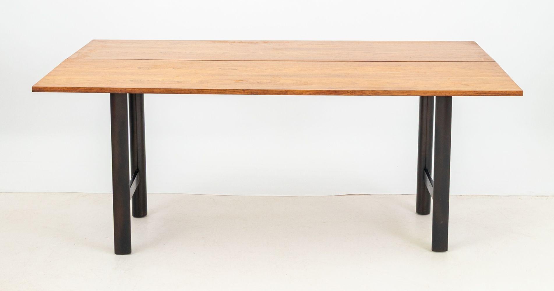 Mid-Century moderno Harvey Probber Walnut Flip Top Table in vendita