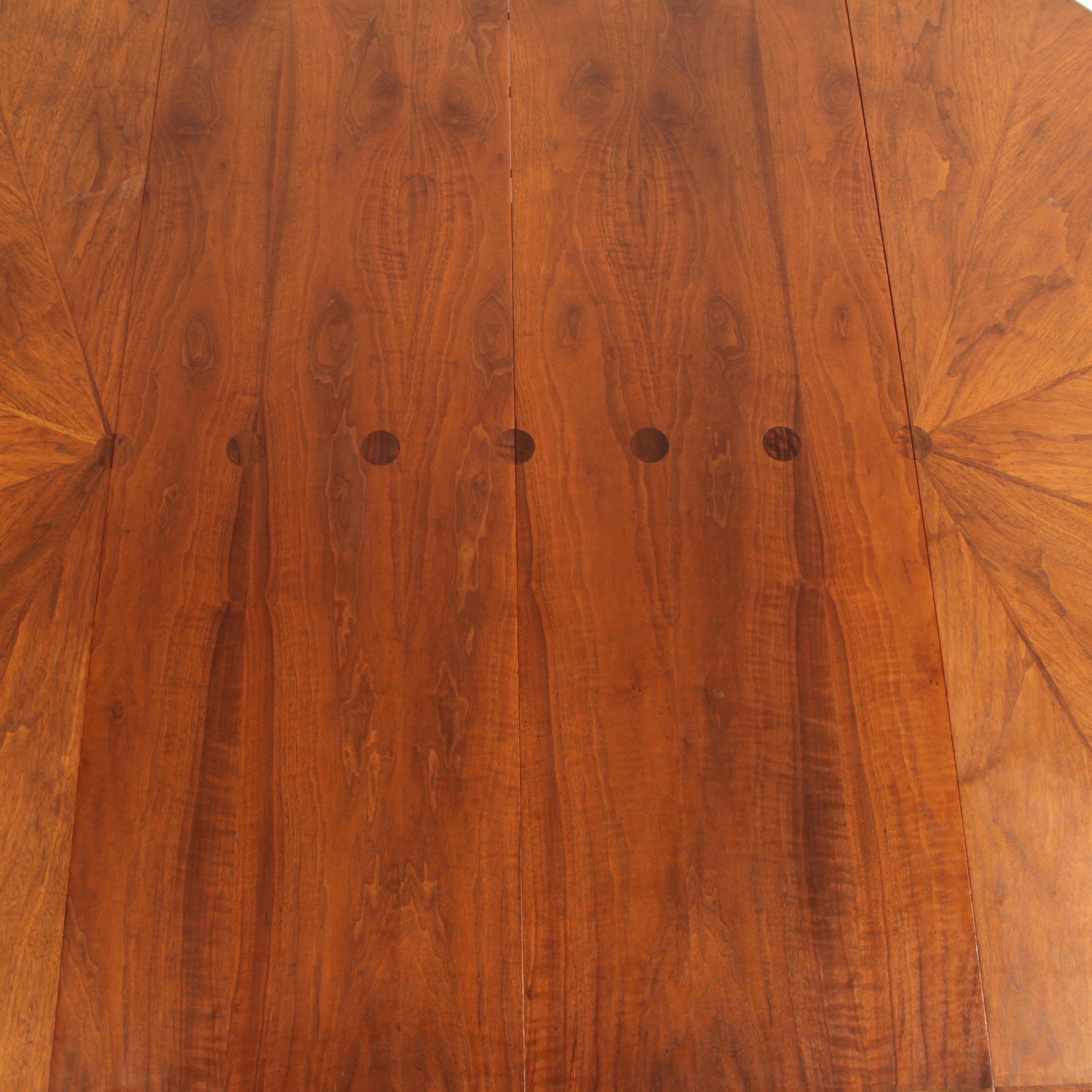 Harvey Probber Walnut Octagonal Dining Table for Foster McDavid 2