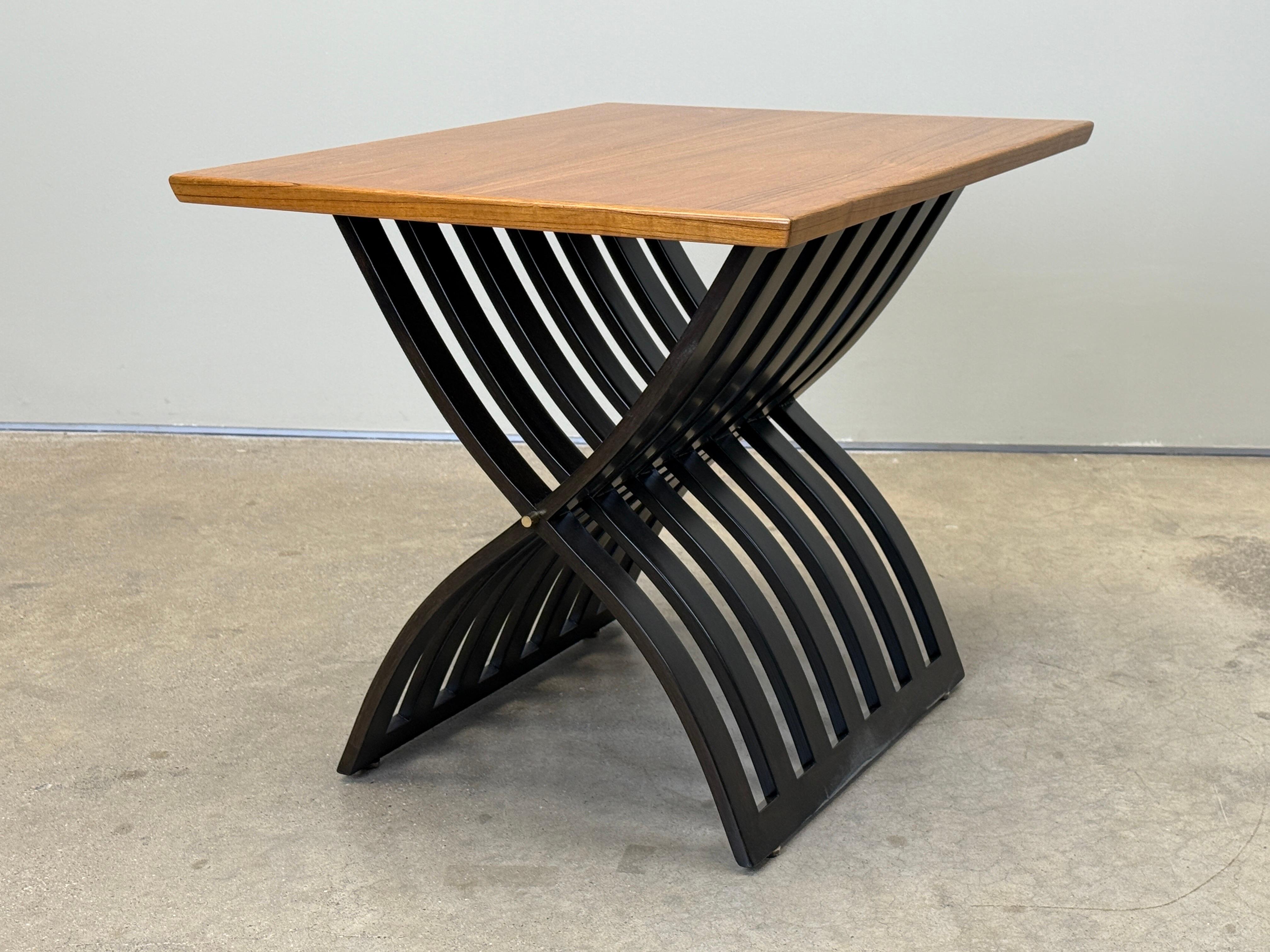 Harvey Probber X Base Side Table For Sale 7