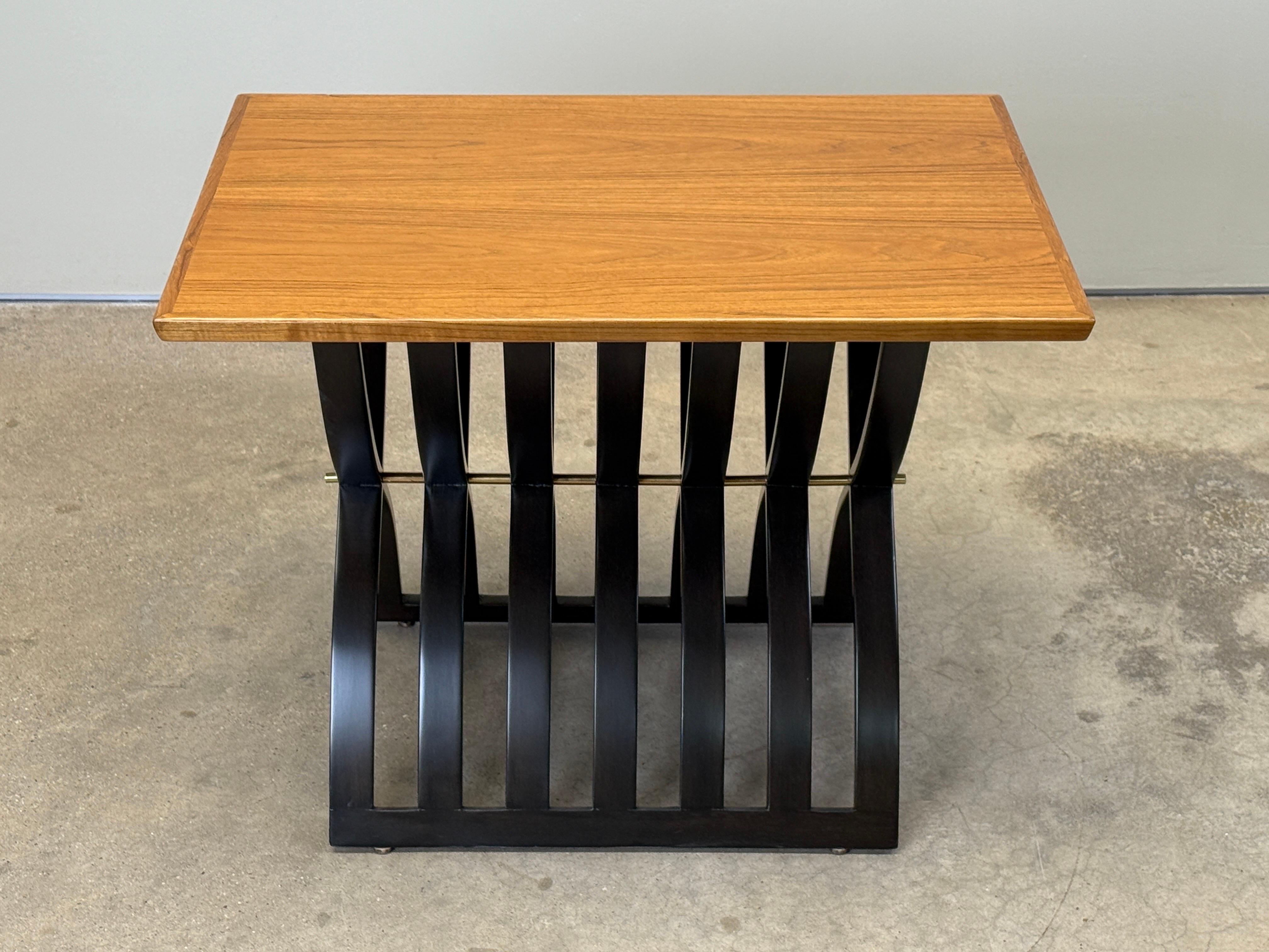 Harvey Probber X Base Side Table For Sale 8