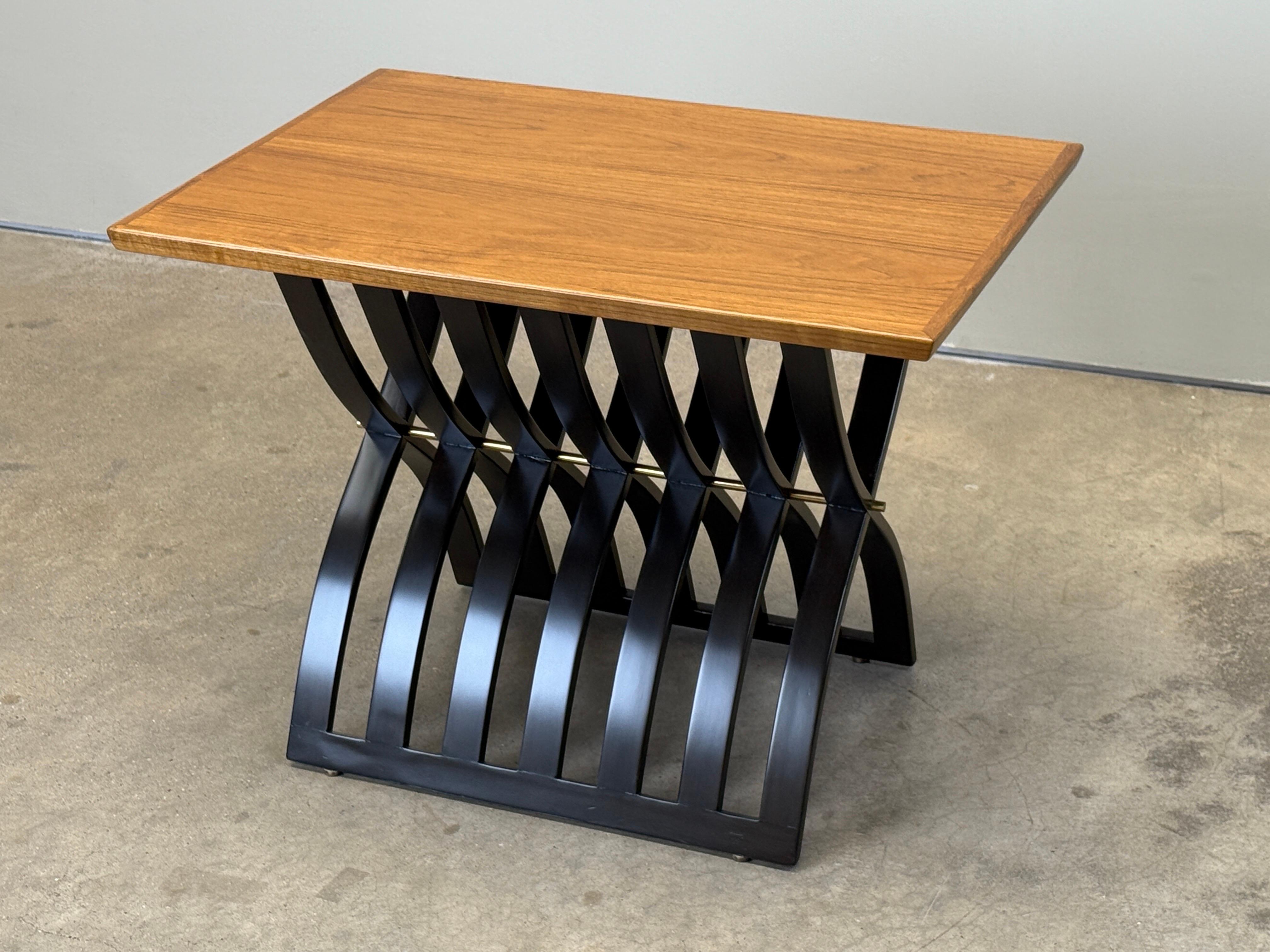 Harvey Probber X Base Side Table For Sale 11