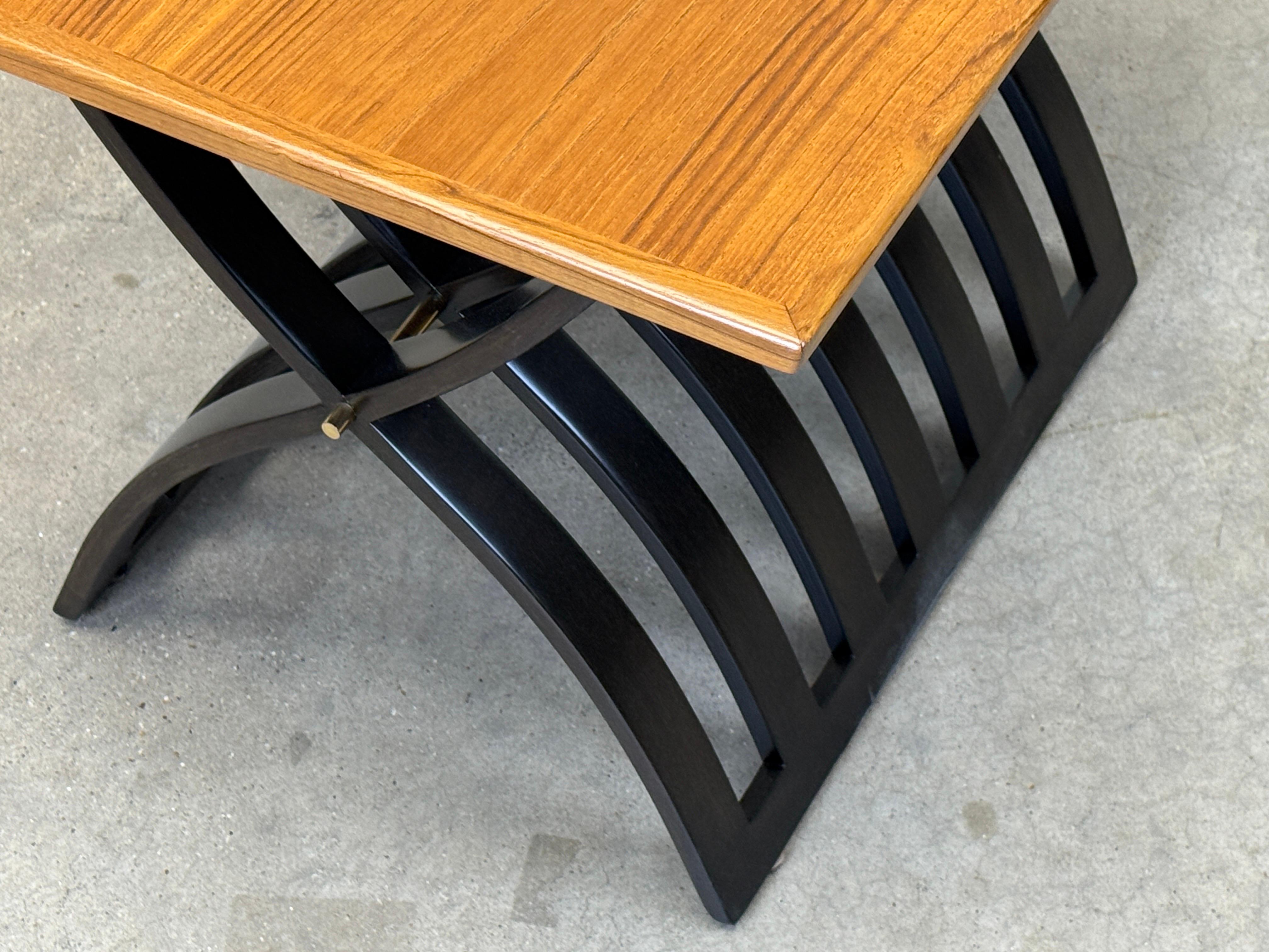 Harvey Probber X Base Side Table For Sale 1