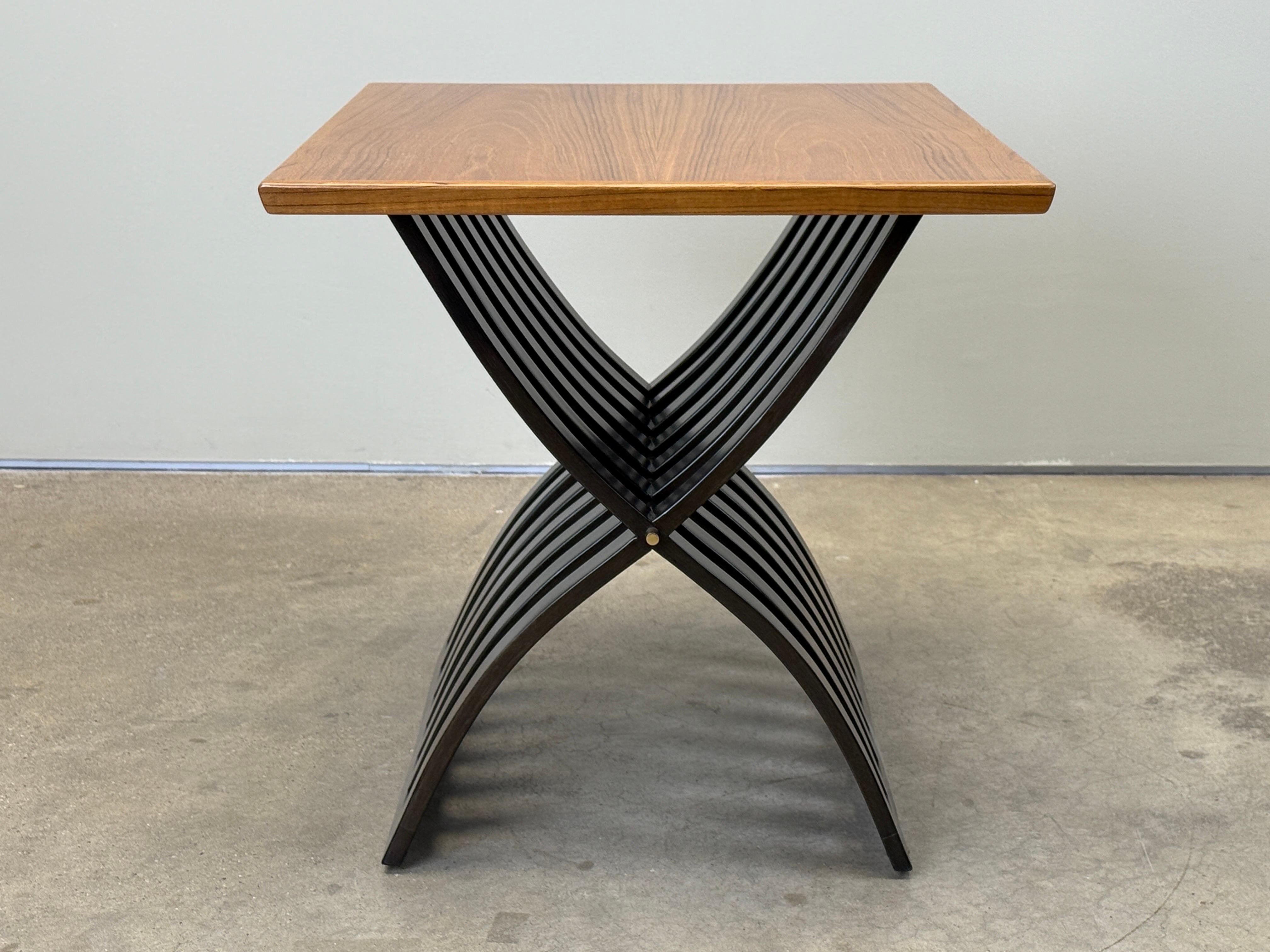 Harvey Probber X Base Side Table For Sale 3