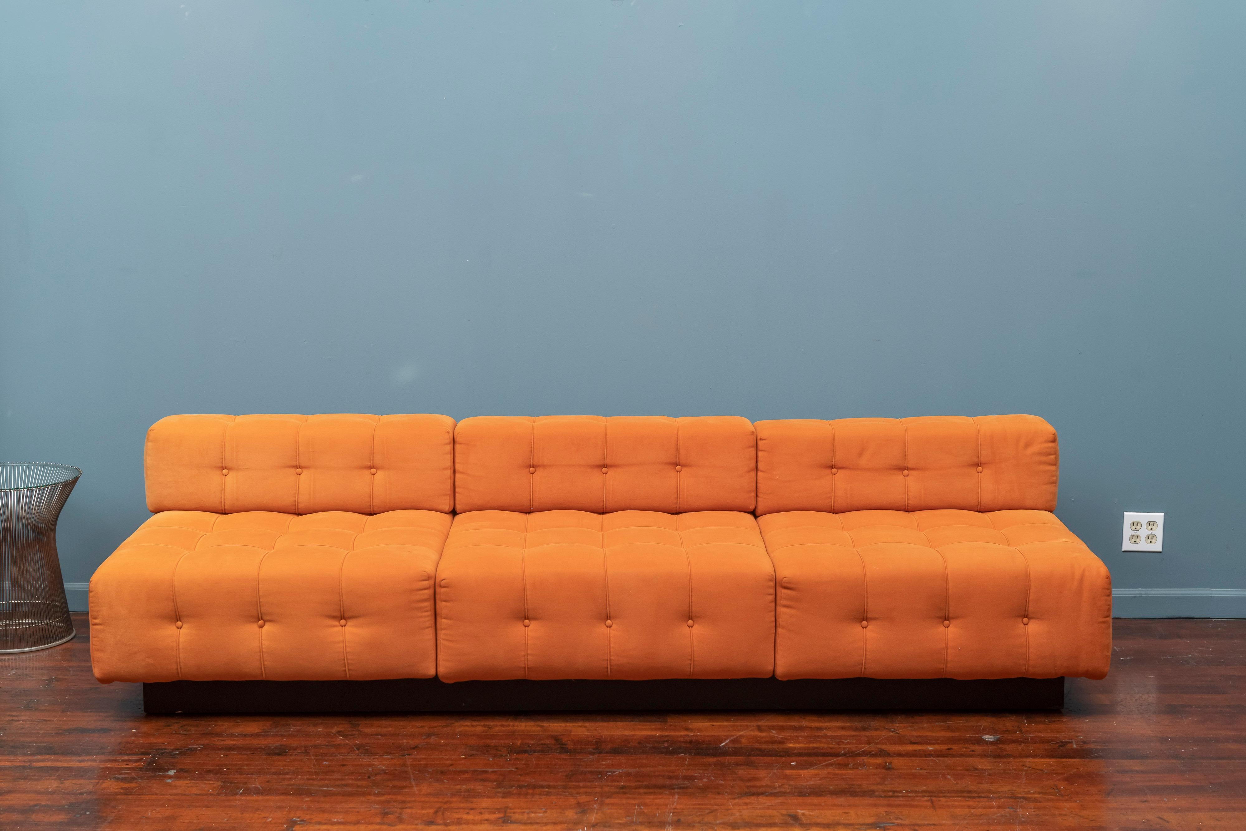 Mid-Century Modern Harvey Probber Cubo Sectional Sofa