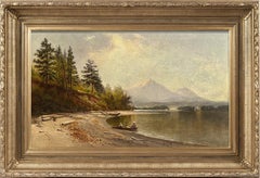 Fishermen on a Western Lake, 1873 by Harvey Otis Young (American, 1840-1901)